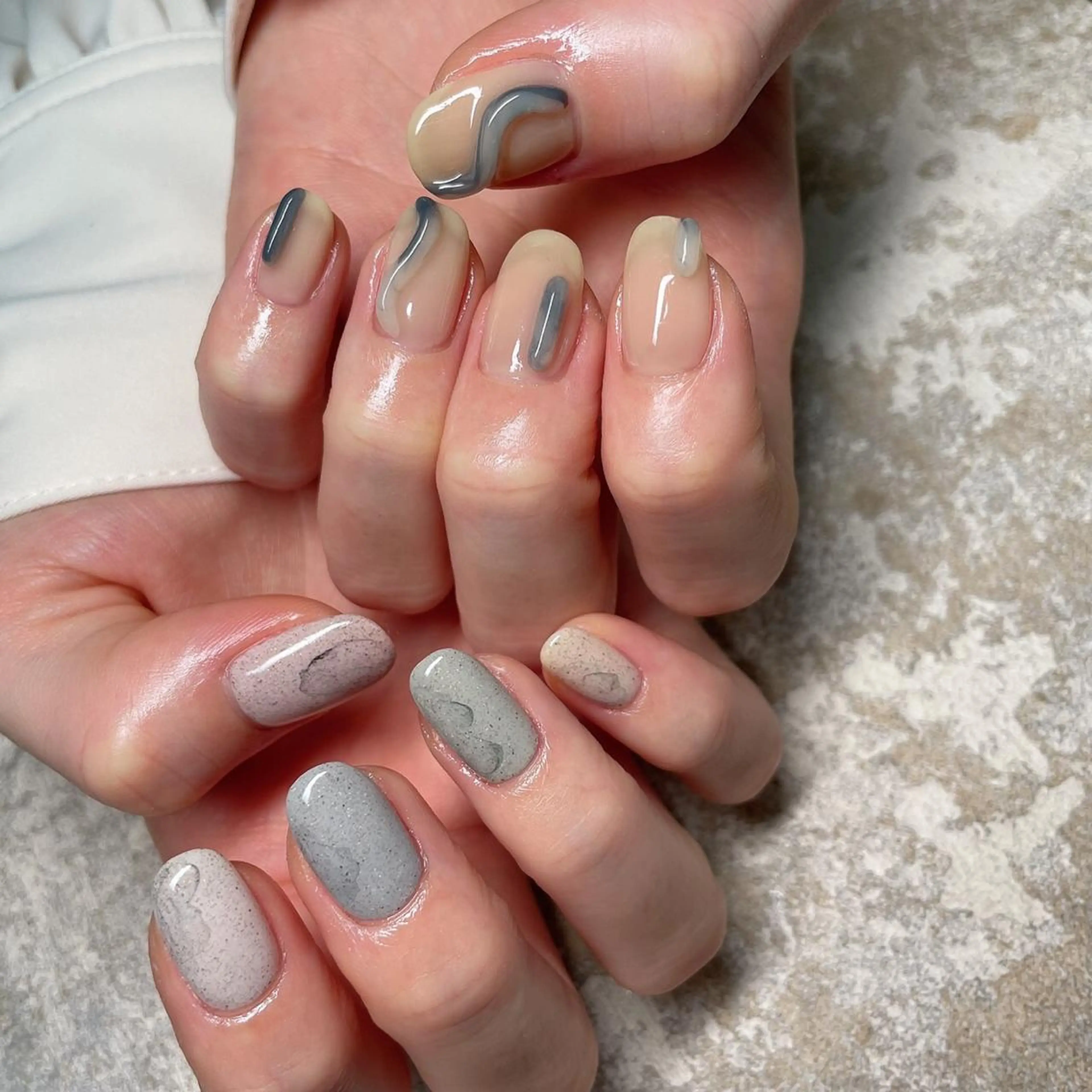 ネイル ハンドネイル lilbondir. chiharuのネイルデザイン