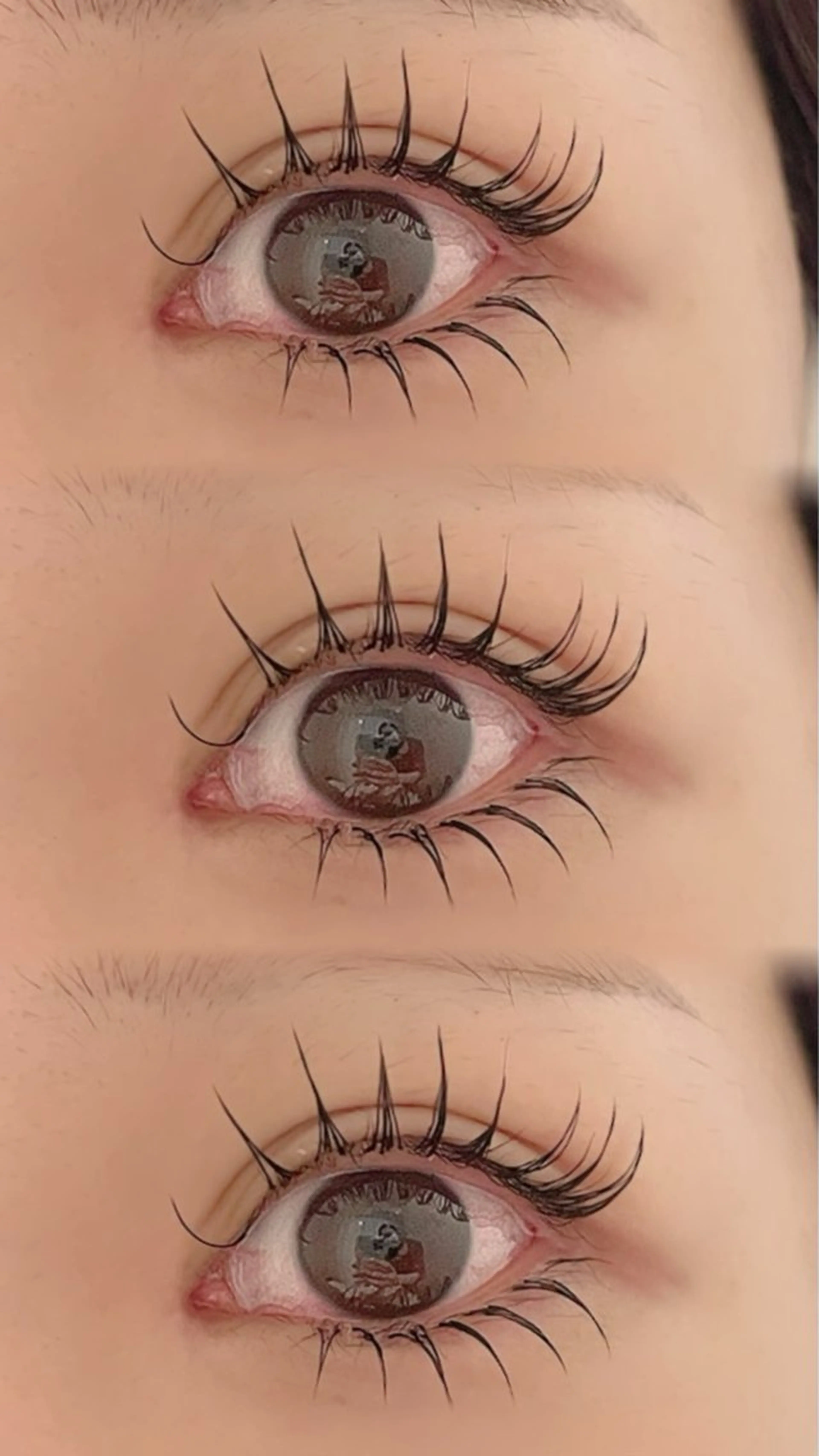 マツエク・マツパ Cカール 下まつげエクステ cil shenon【シルシェノン】所属・SAE | 大阪本町 |　韓国中国風🧸の眉毛・アイブロウイメージ