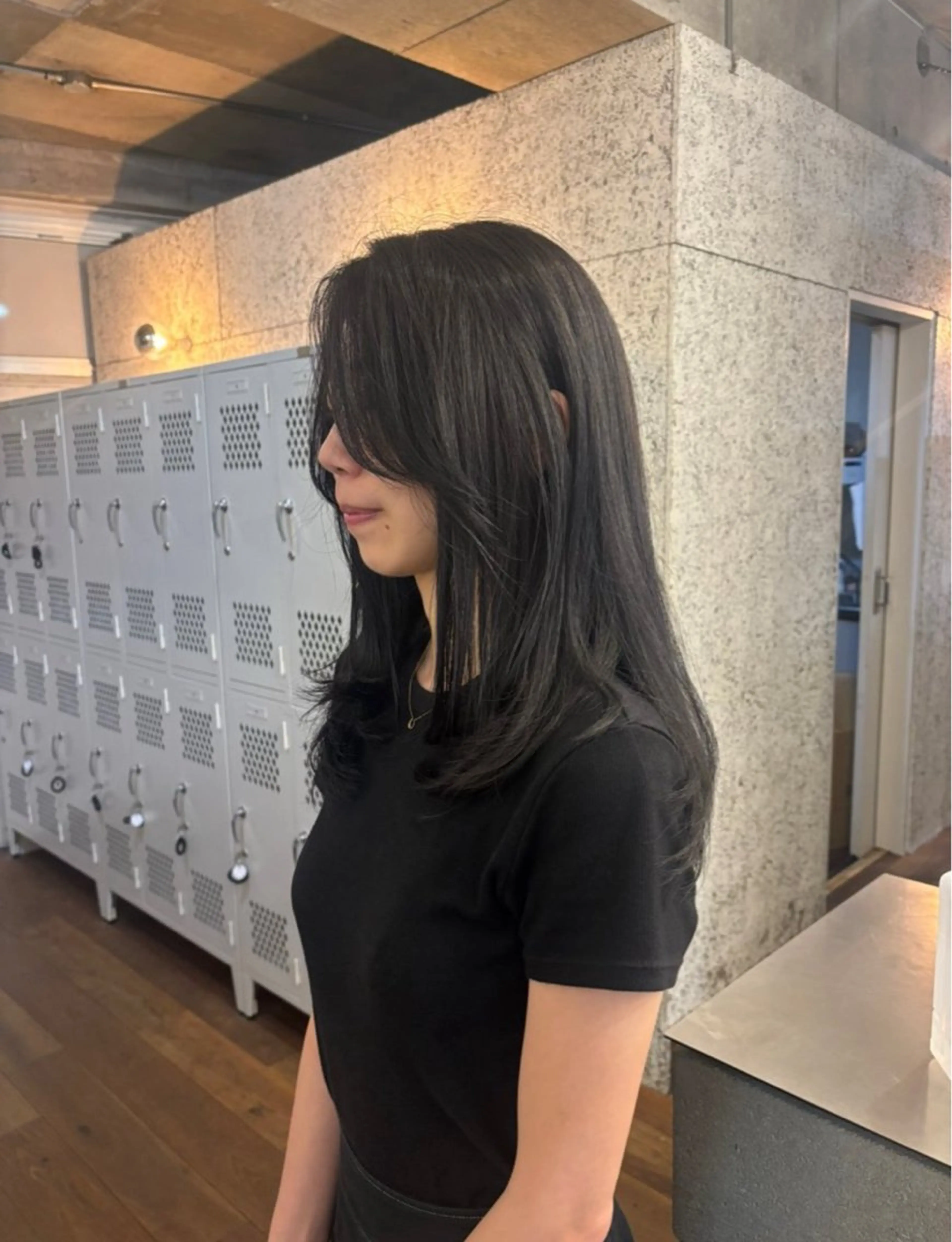 ロング カラー fifth 庄子愛彩のヘアスタイル