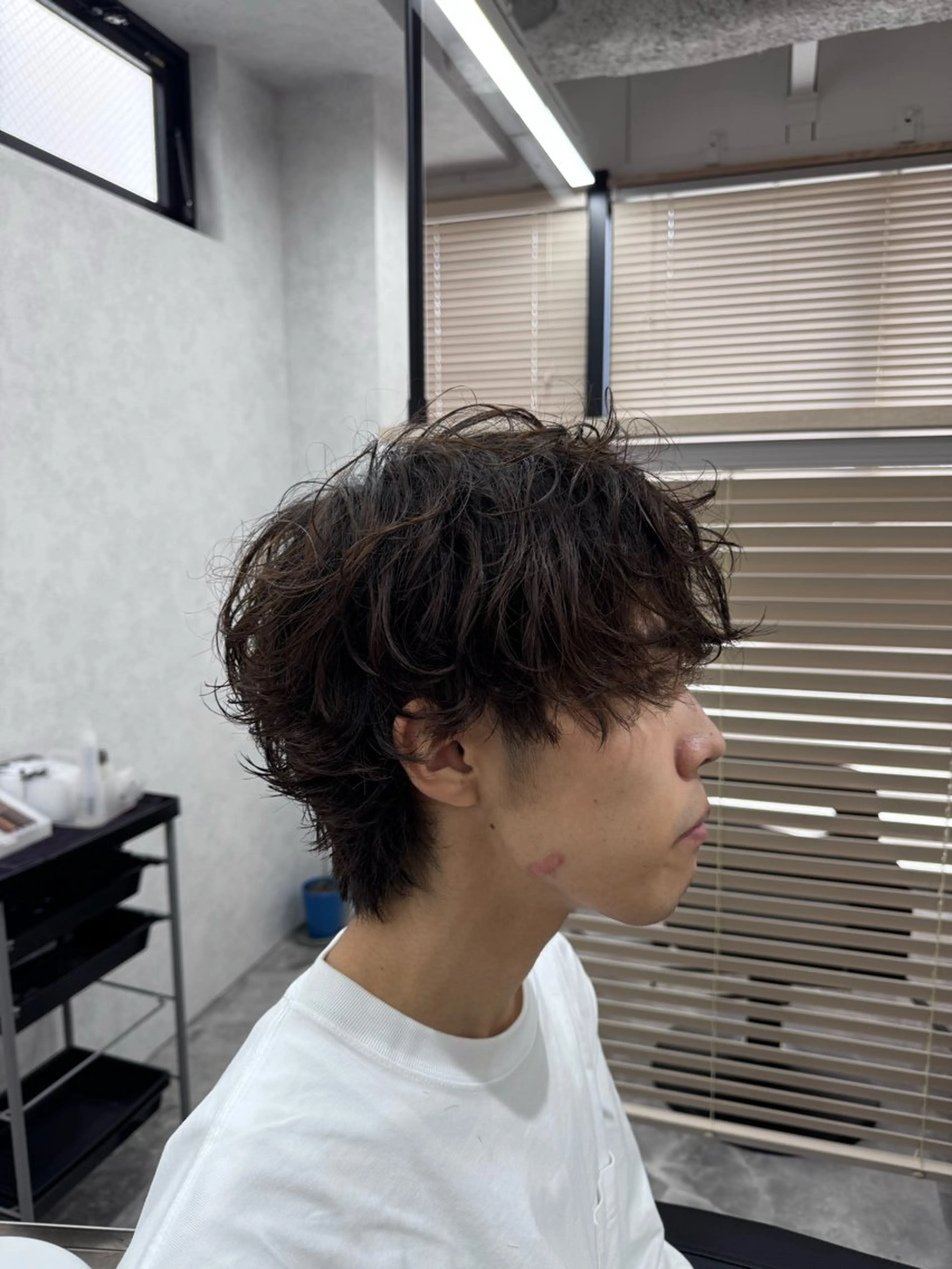 メンズ メンズウルフカット ウルフカット カット パーマ 堀 舜介/メンズカットのヘアスタイル