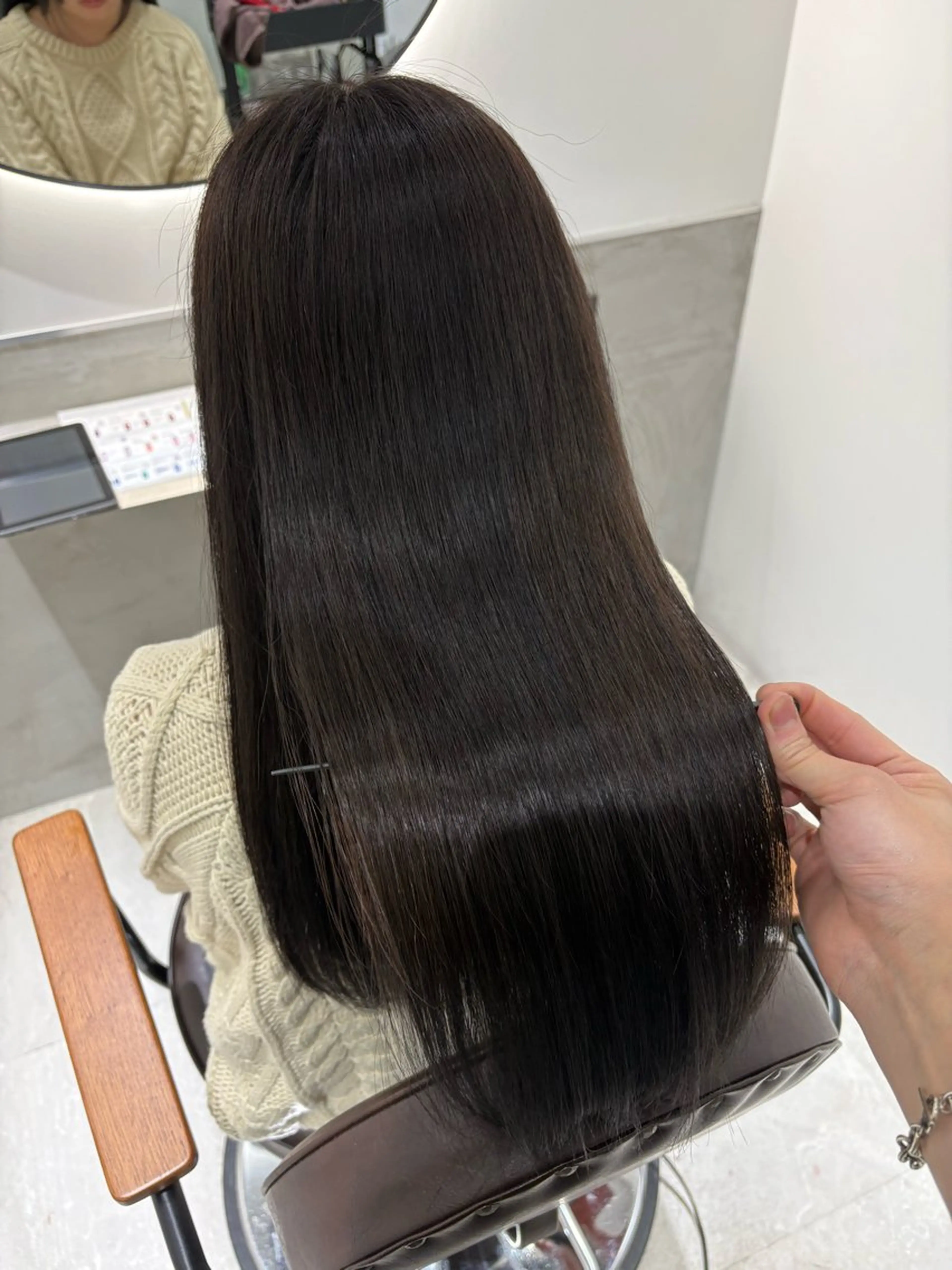 セミロング 銀座No.1髪質改善 縮毛矯正/本木のヘアスタイル