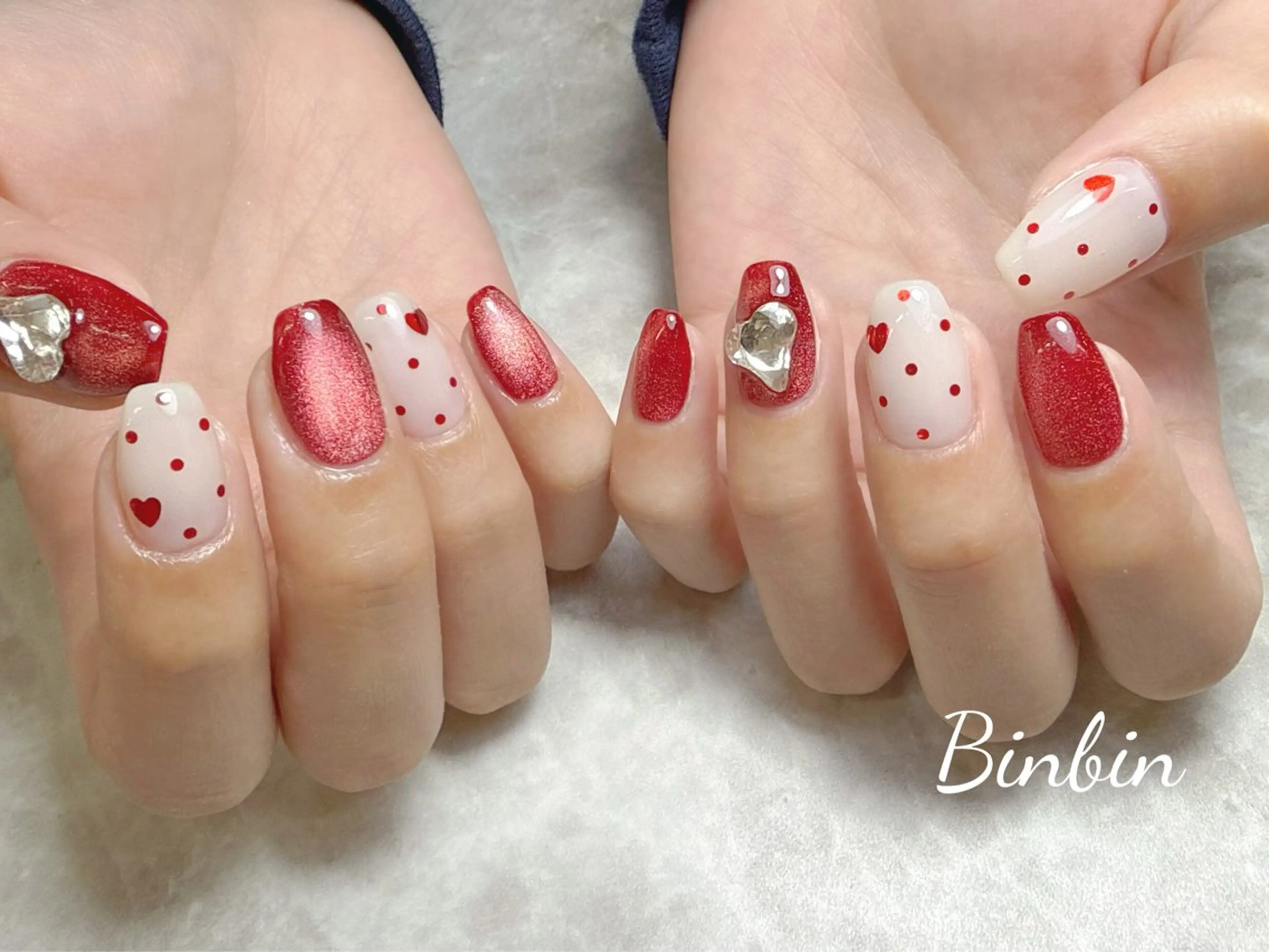 ネイル ハンドネイル ハンドケア 閨匠ビューティサロン 新橋店♡BinBinのネイルデザイン