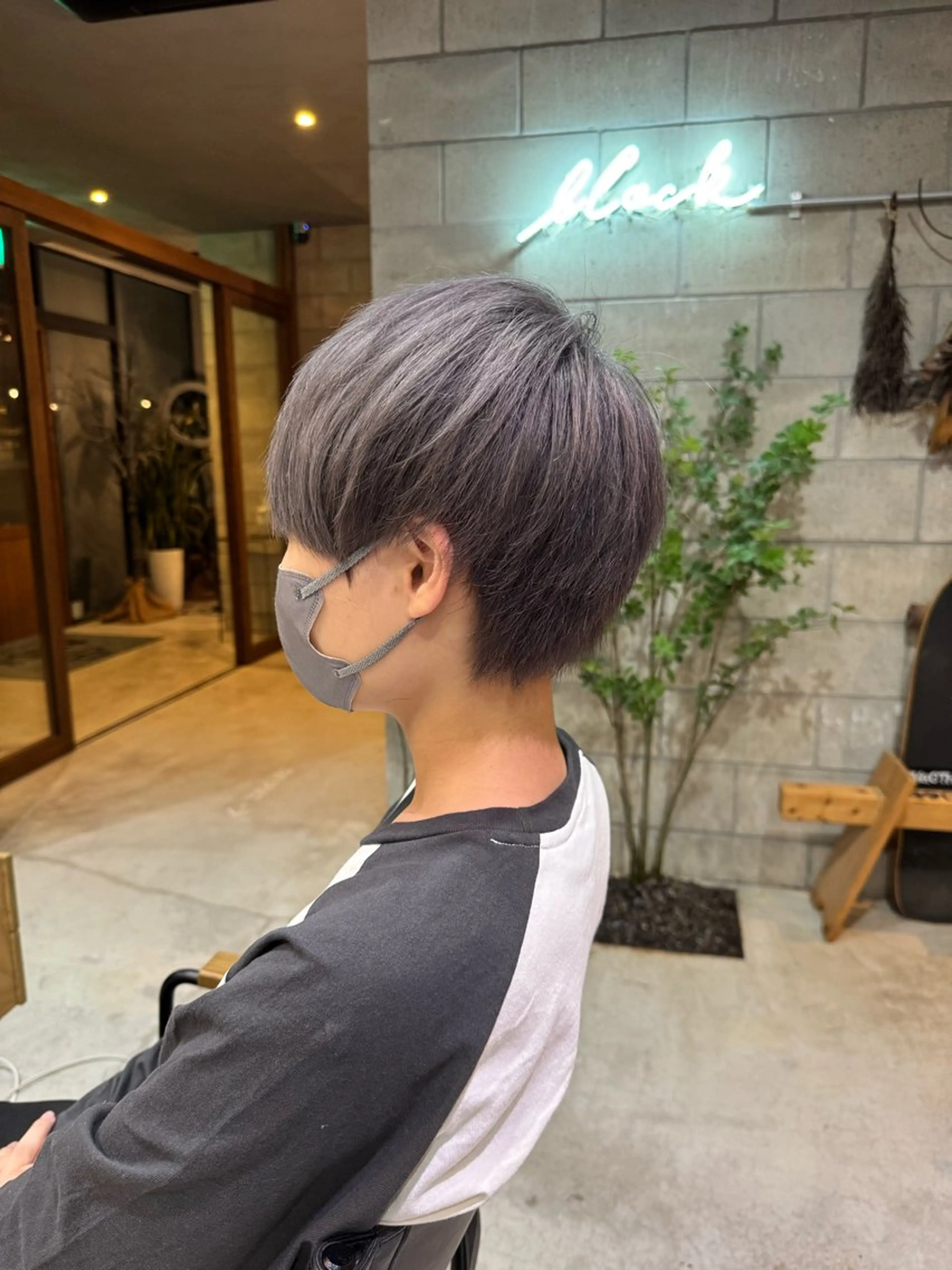 ショート 岡崎/髪質改善/ ハイトーン/鈴木進のヘアスタイル