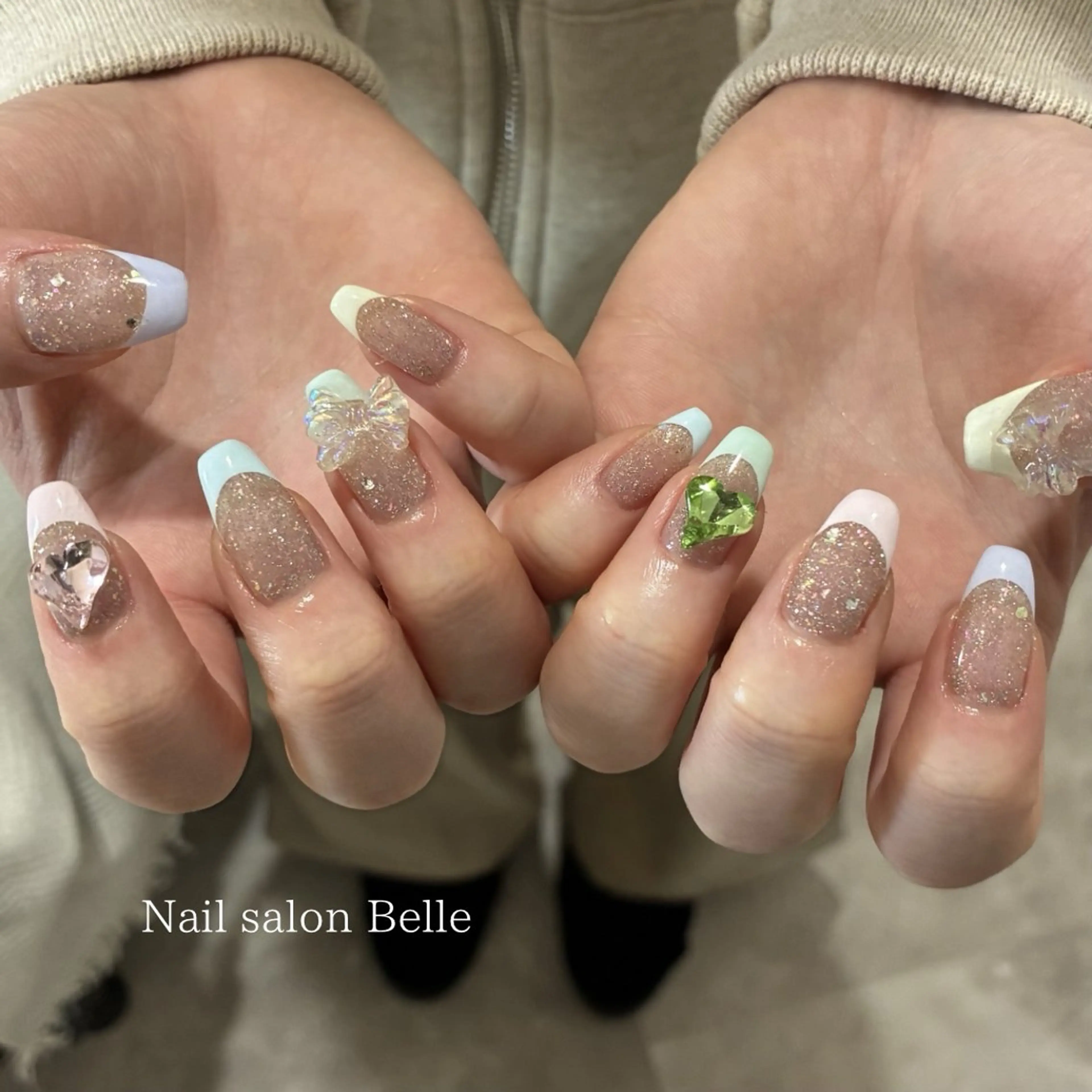 ネイル ハンドネイル Belle tomomi🐩のネイルデザイン