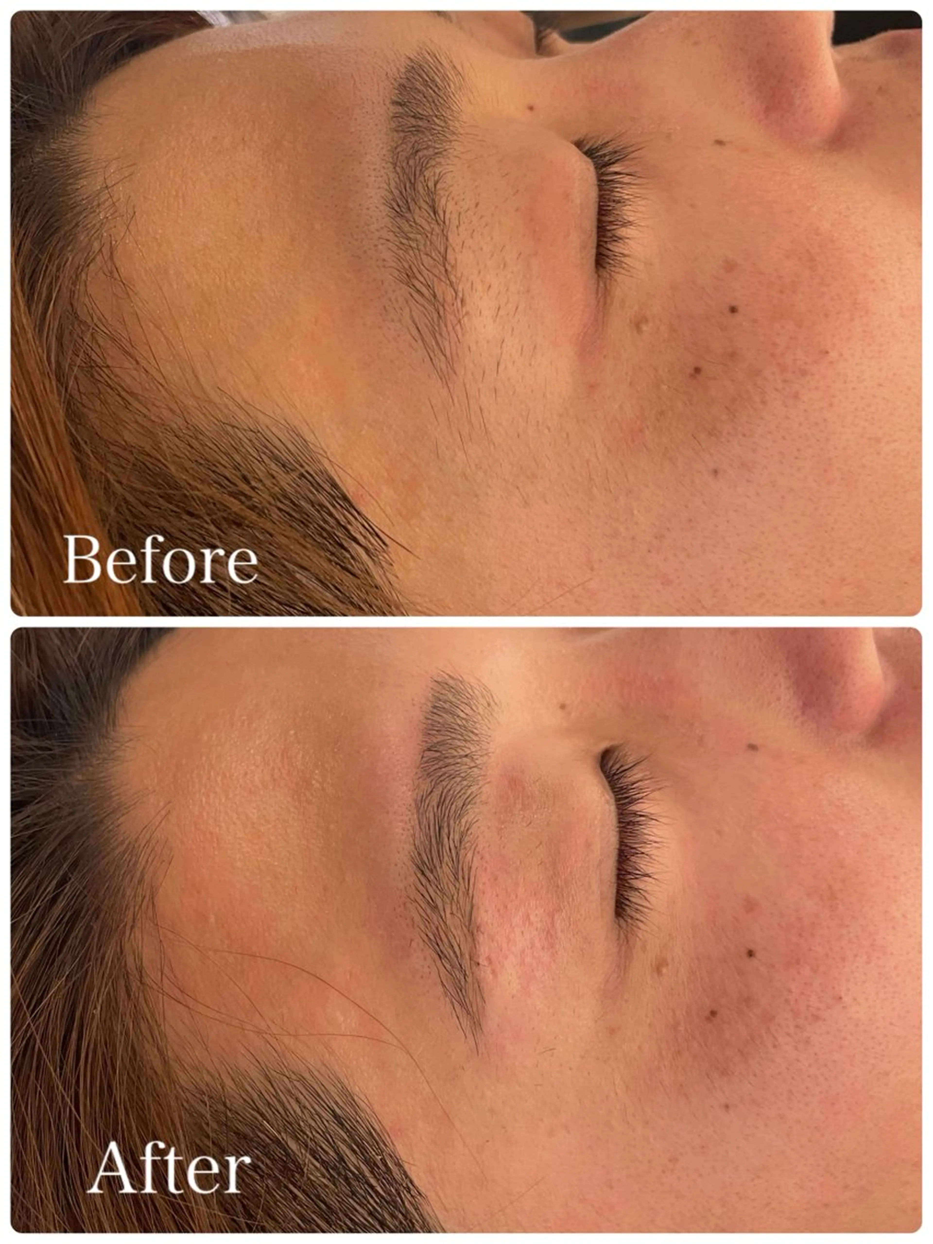 アイブロウ 眉毛ワックス脱毛 鈴木 愛華のヘアスタイル