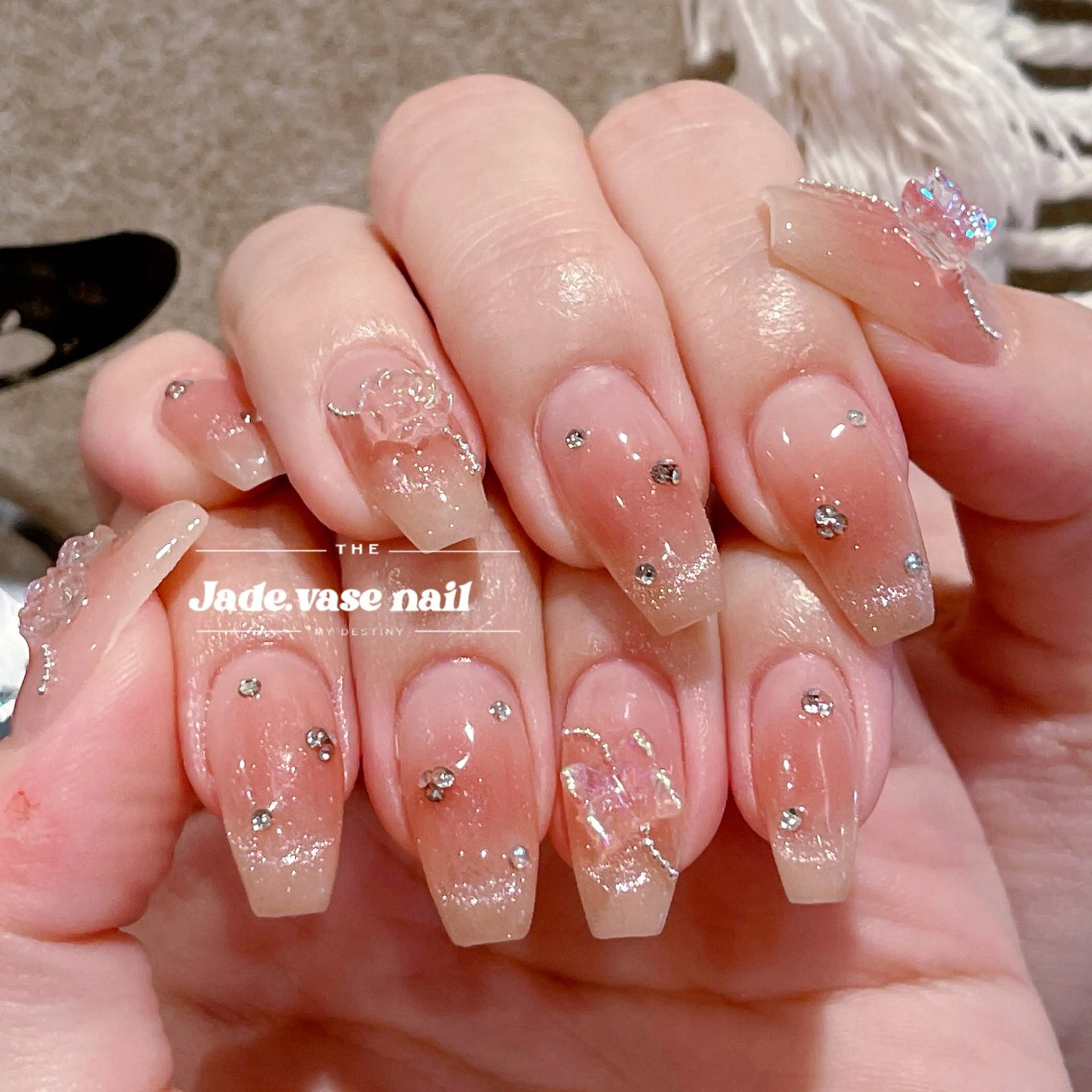 ネイル ハンドネイル ハンドケア ✰Jade.vase 銀座一丁目・東銀座のネイルデザイン
