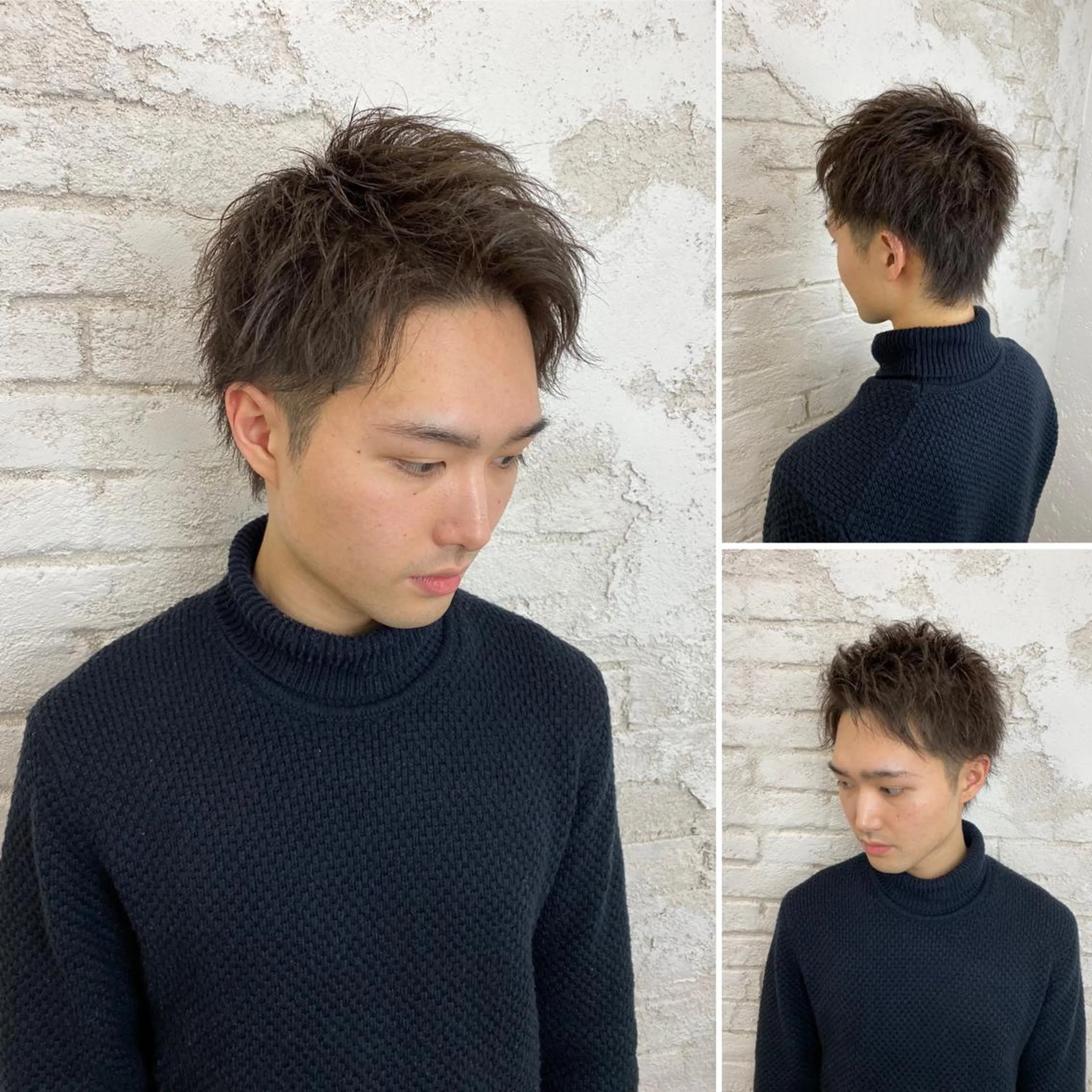 カラー メンズ メンズサロン IVY 池袋のヘアスタイル