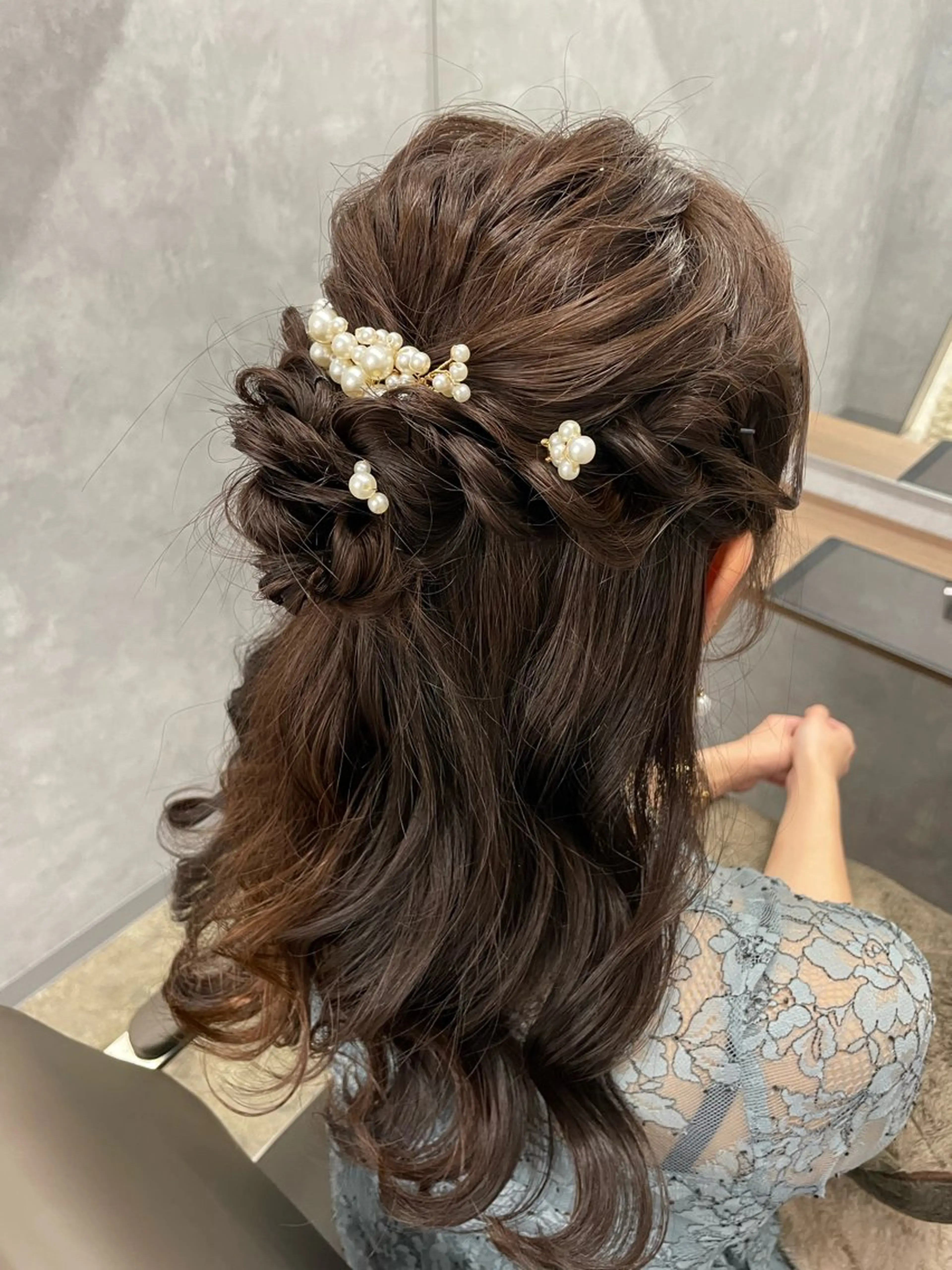 ロング ヘアセット newi宮崎店 ゆきのヘアスタイル