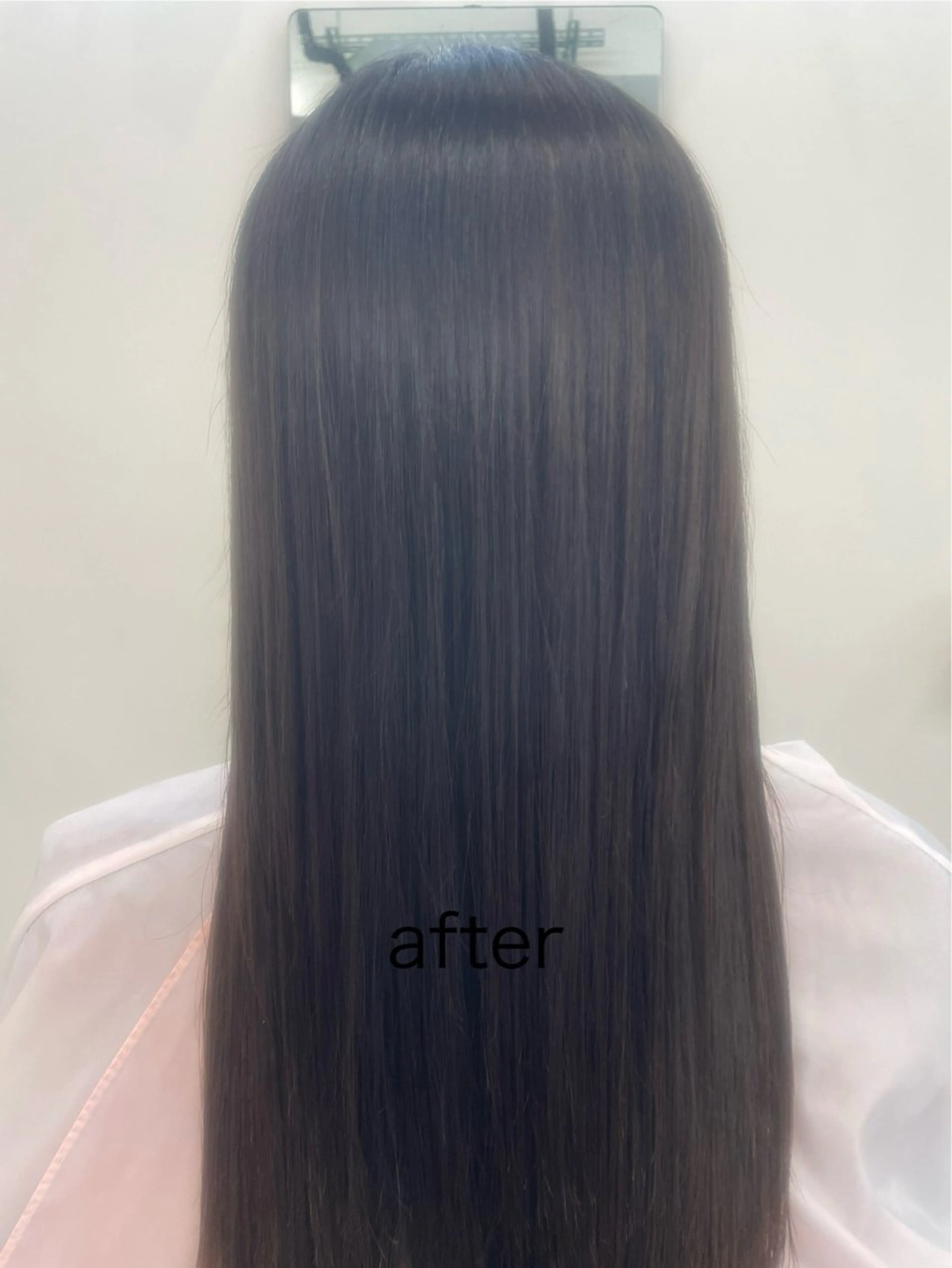 ロング ロング 縮毛矯正 あゆみ 🍀のヘアスタイル