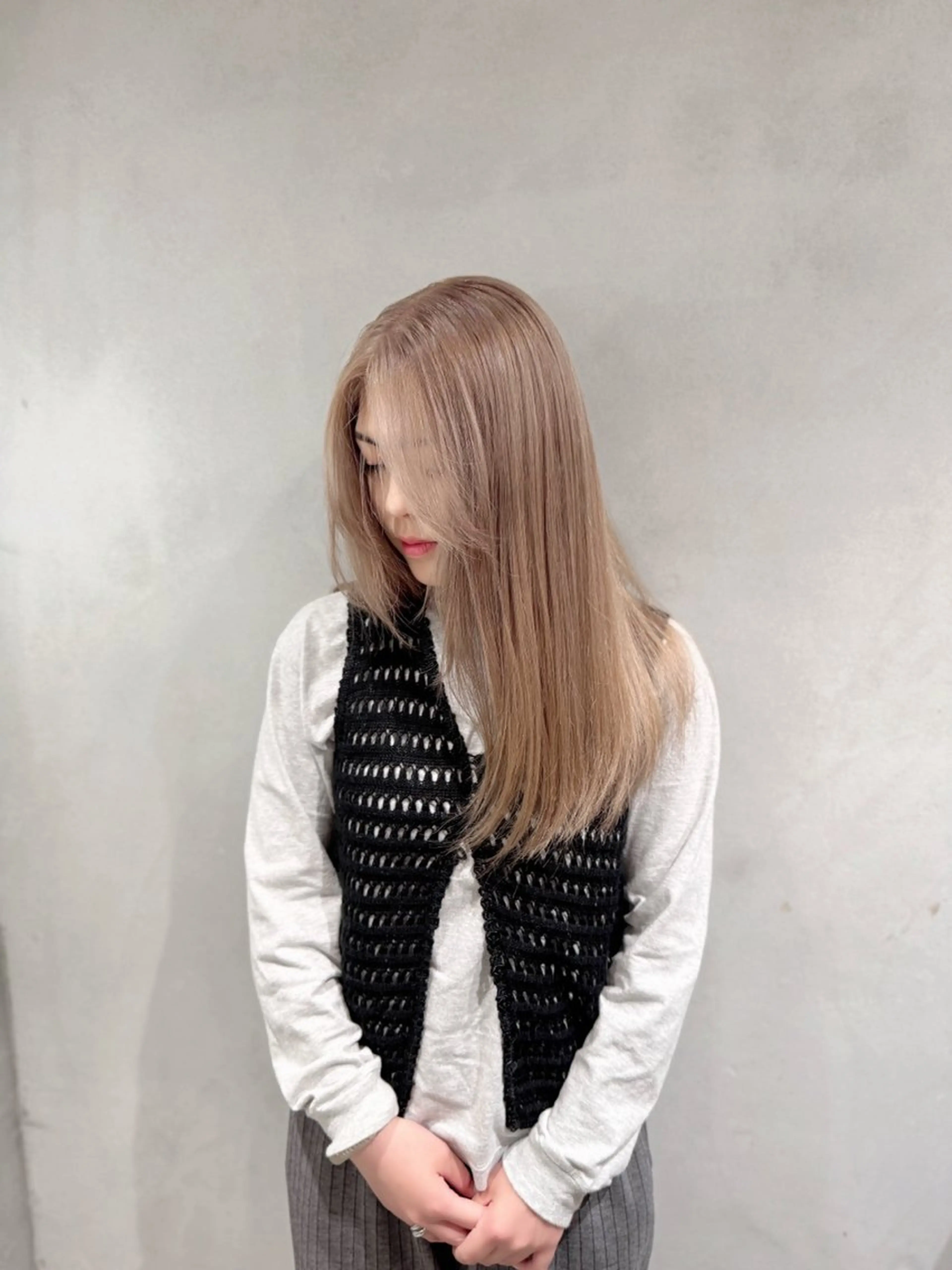 ロング カラー ヘアカラー eNN「エン」所属・武田 昇竜のヘアスタイル