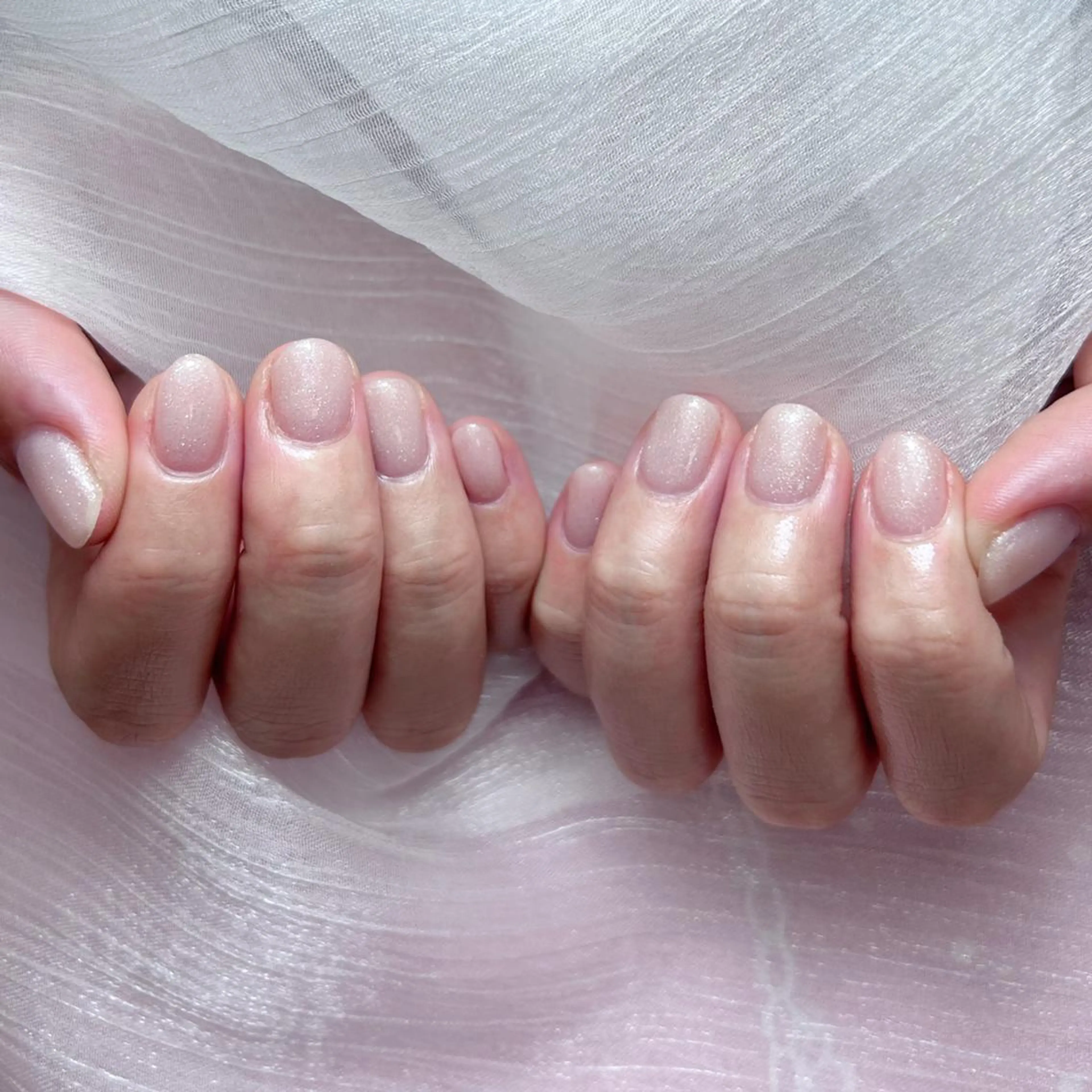 ネイル アートネイル オーロラネイル ガーリー キラキラネイル 韓国ネイル DIAMOND NailStudioのネイルデザイン