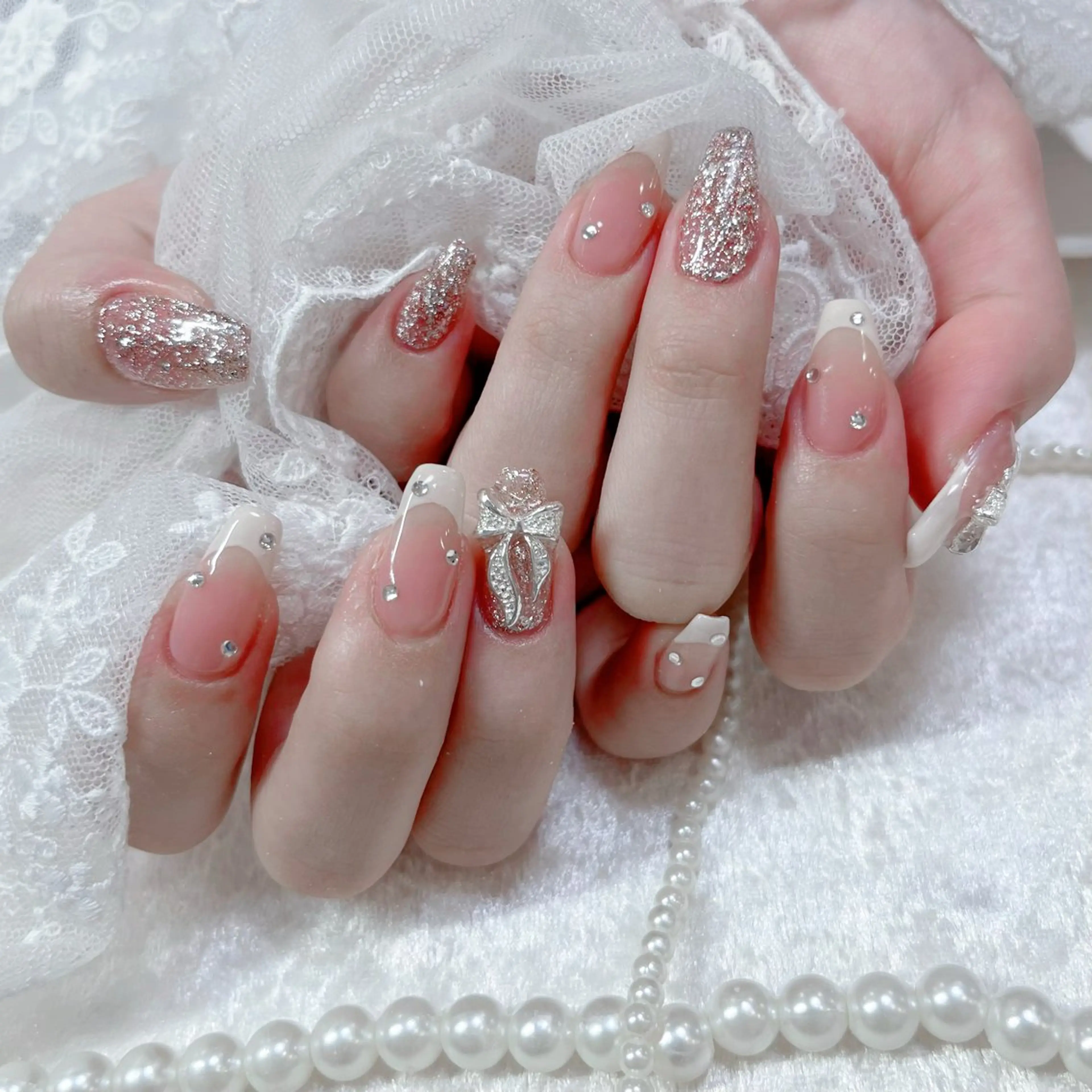 ネイル ハンドネイル Maya 🧊🫧‪のネイルデザイン