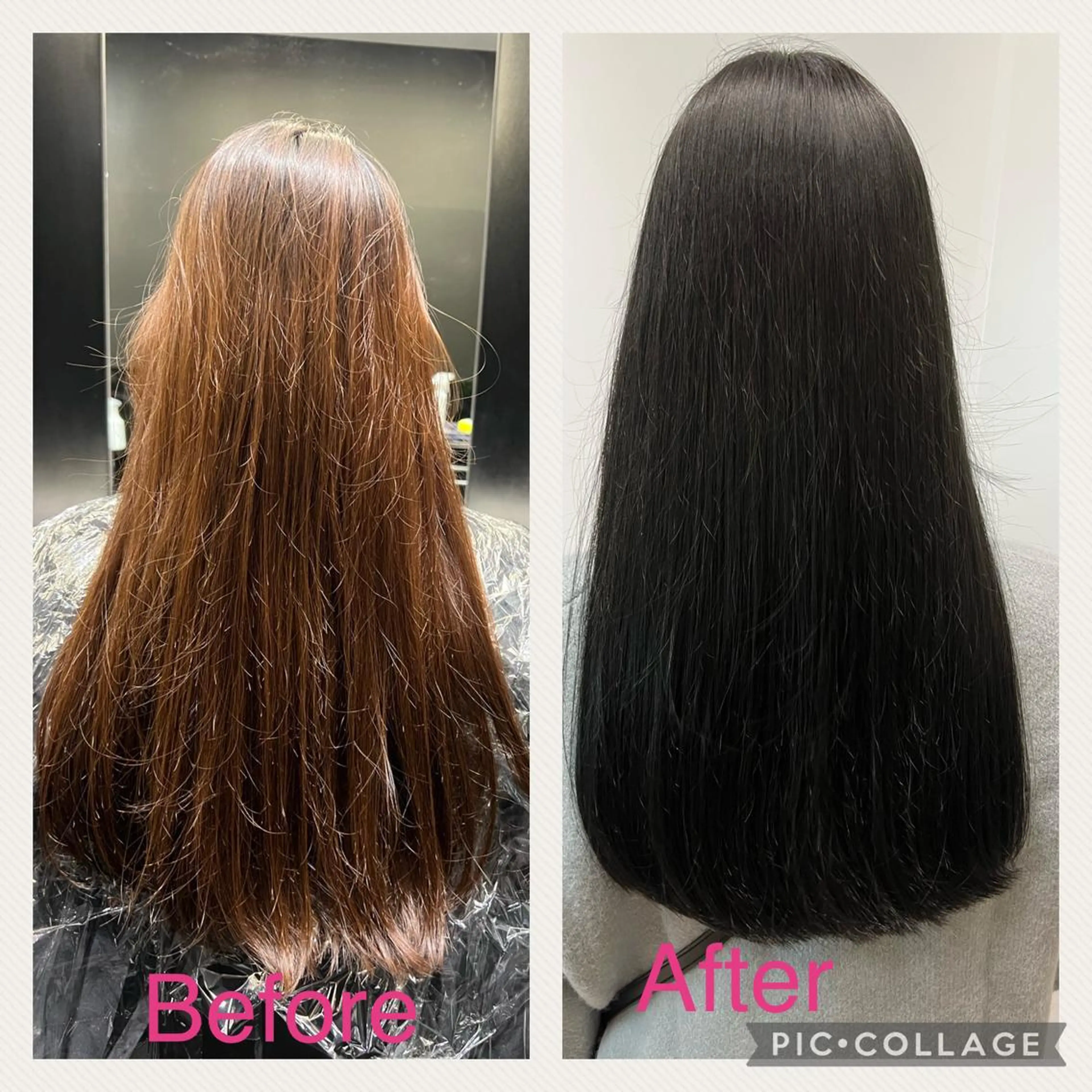 ロング カラー カット ヘアカラー トリートメント カミノア所属・1月予約解放しまし たイルミナ公認荒井のヘアスタイル