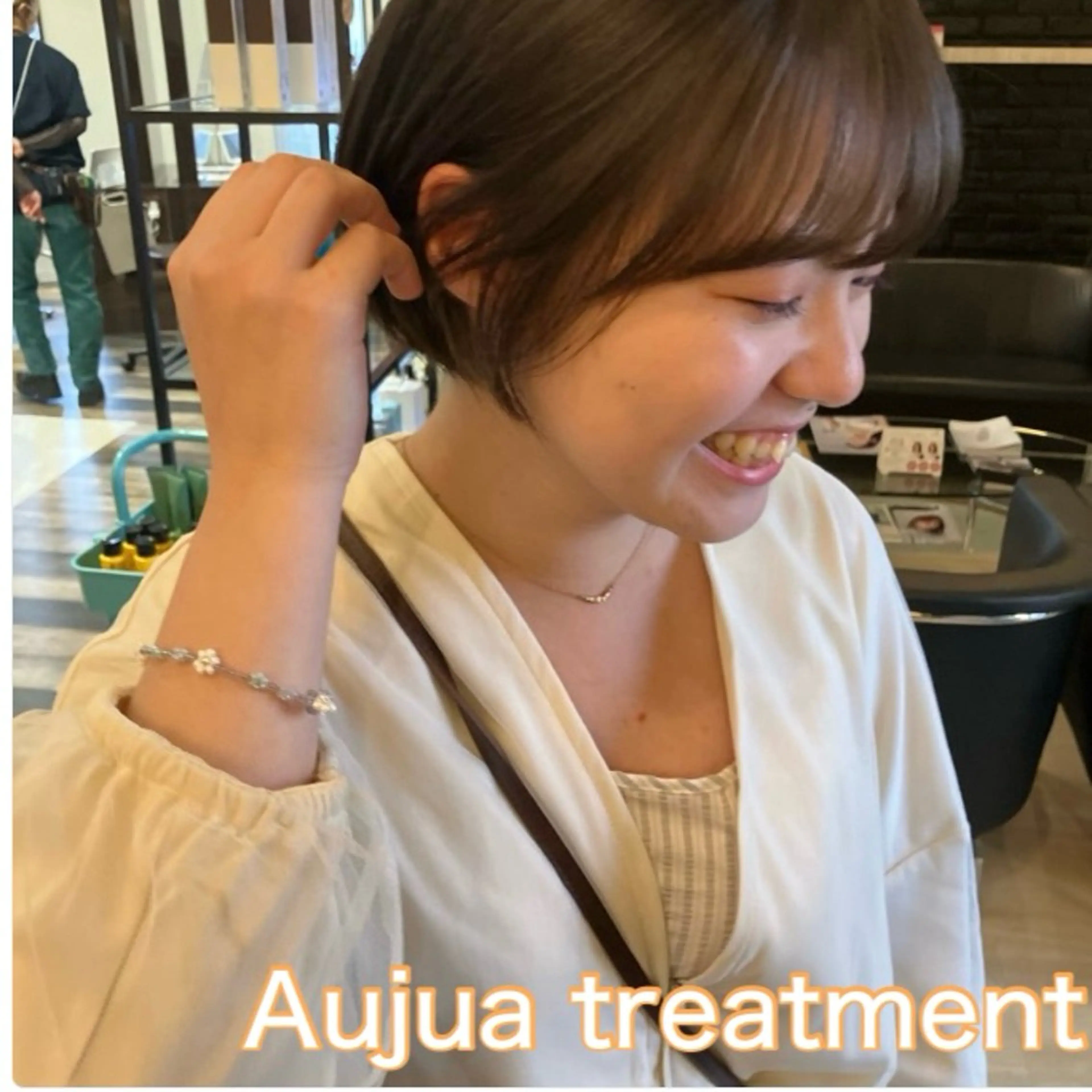 ショート ナチュラルヘア 🌱/久留米/あまのヘアスタイル