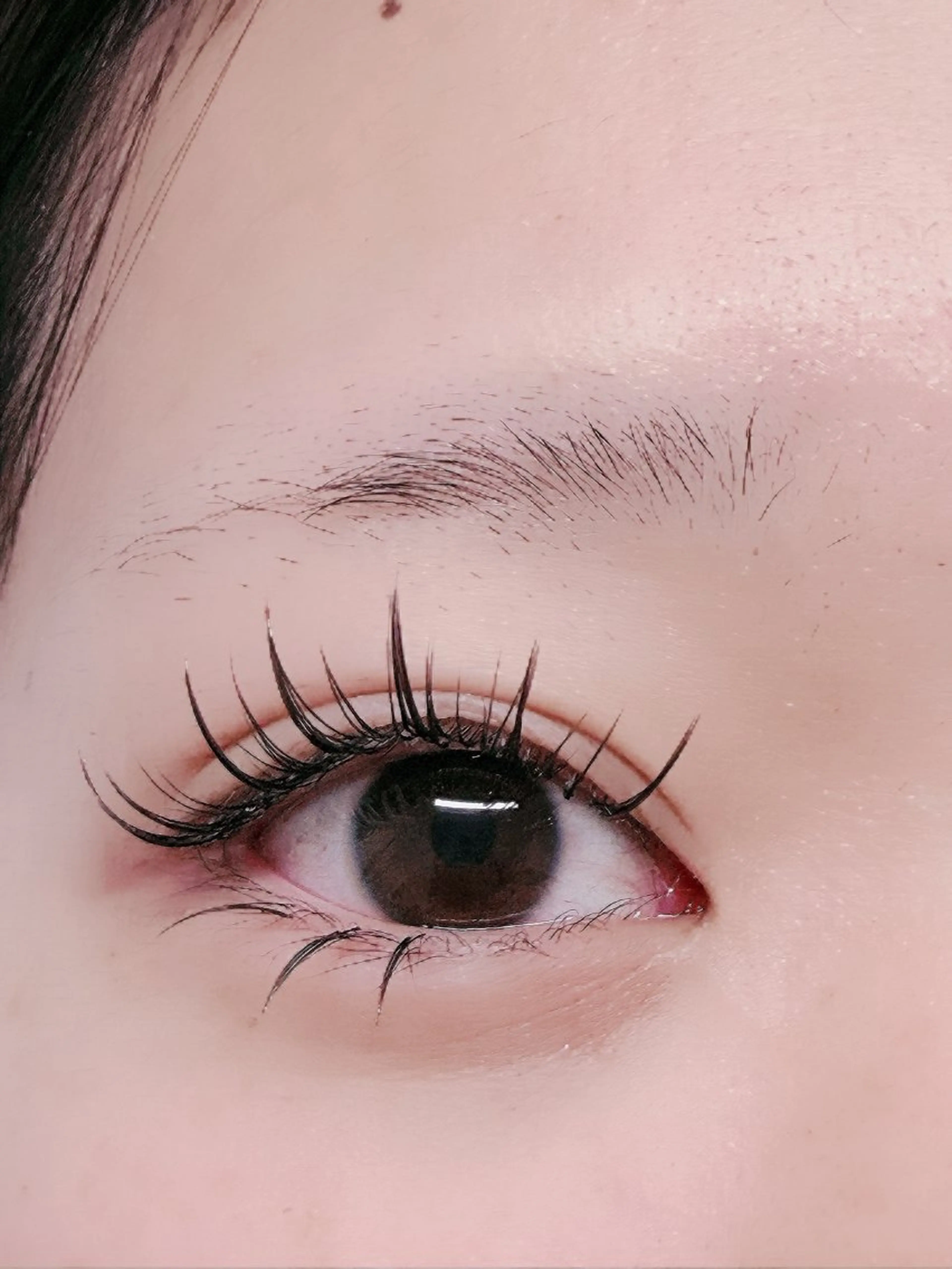 マツエク・マツパ フラットラッシュ ワンホンマツエク マツエク ルチア💞 lucia高田馬場のマツエク・マツパデザイン