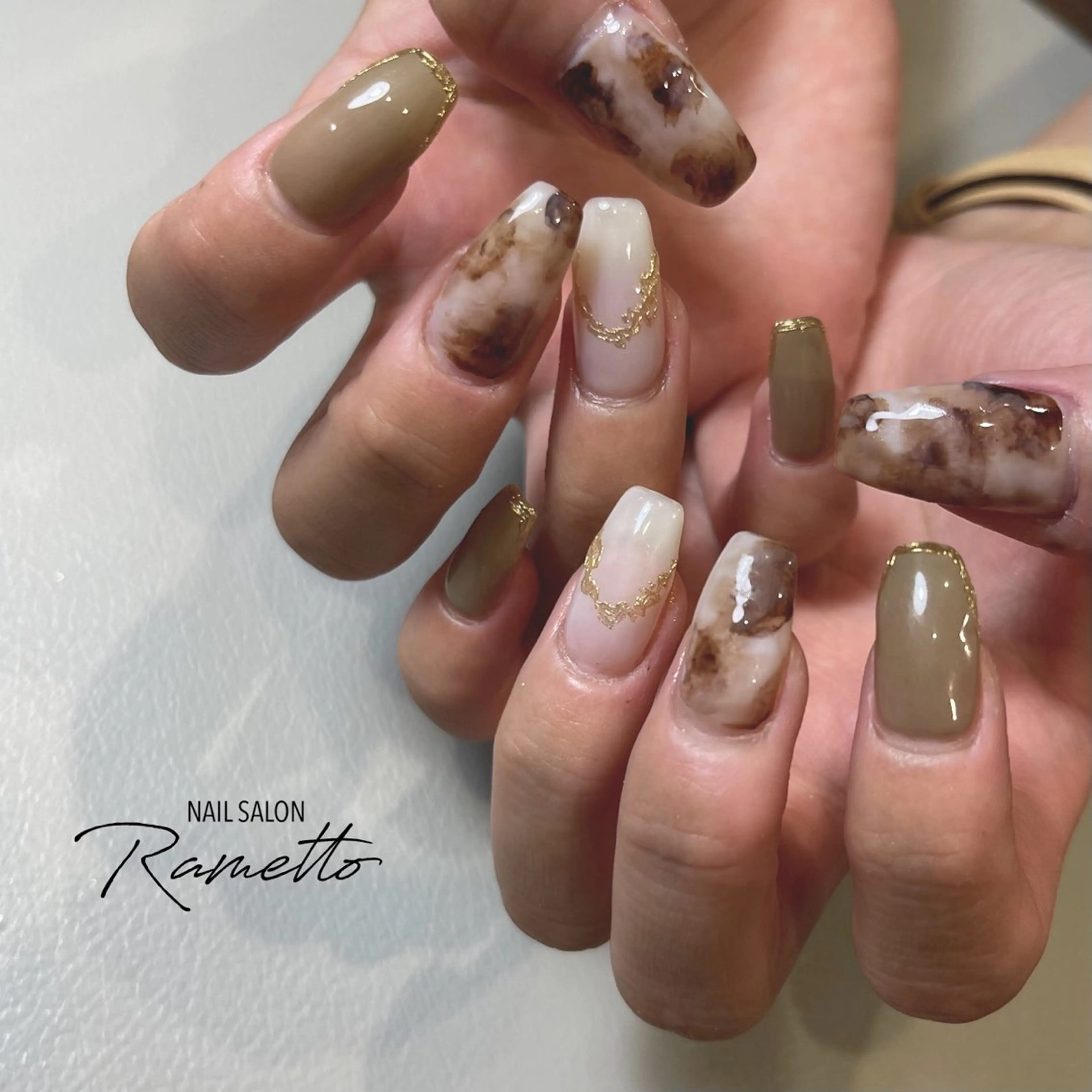 ネイル ハンドネイル NAILSALON Ramettoのネイルデザイン