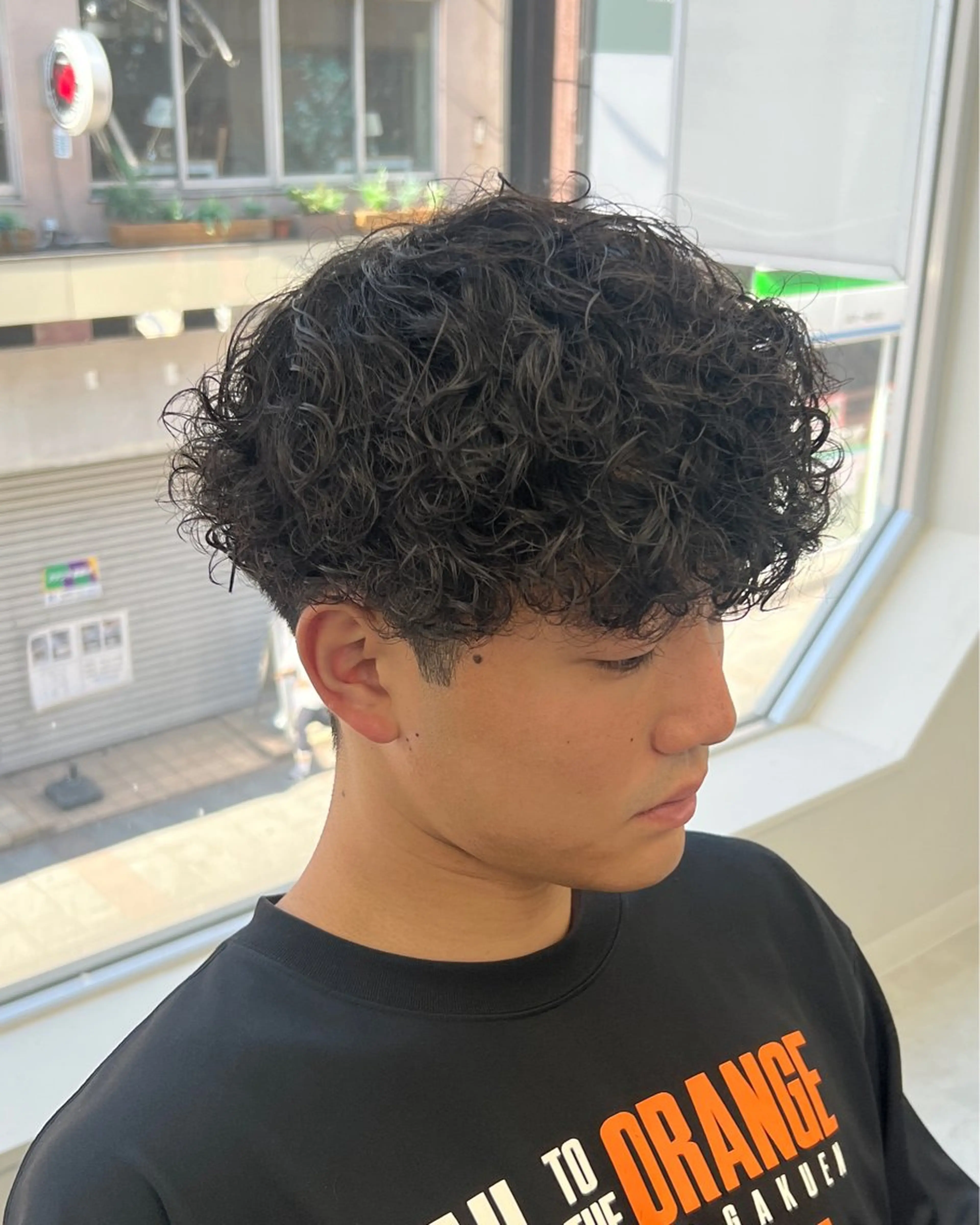 パーマ メンズ カット パーマ トリートメント ヘッドスパ ヘアセット シャドウパーマ/ メンズ/KENTAのヘアスタイル