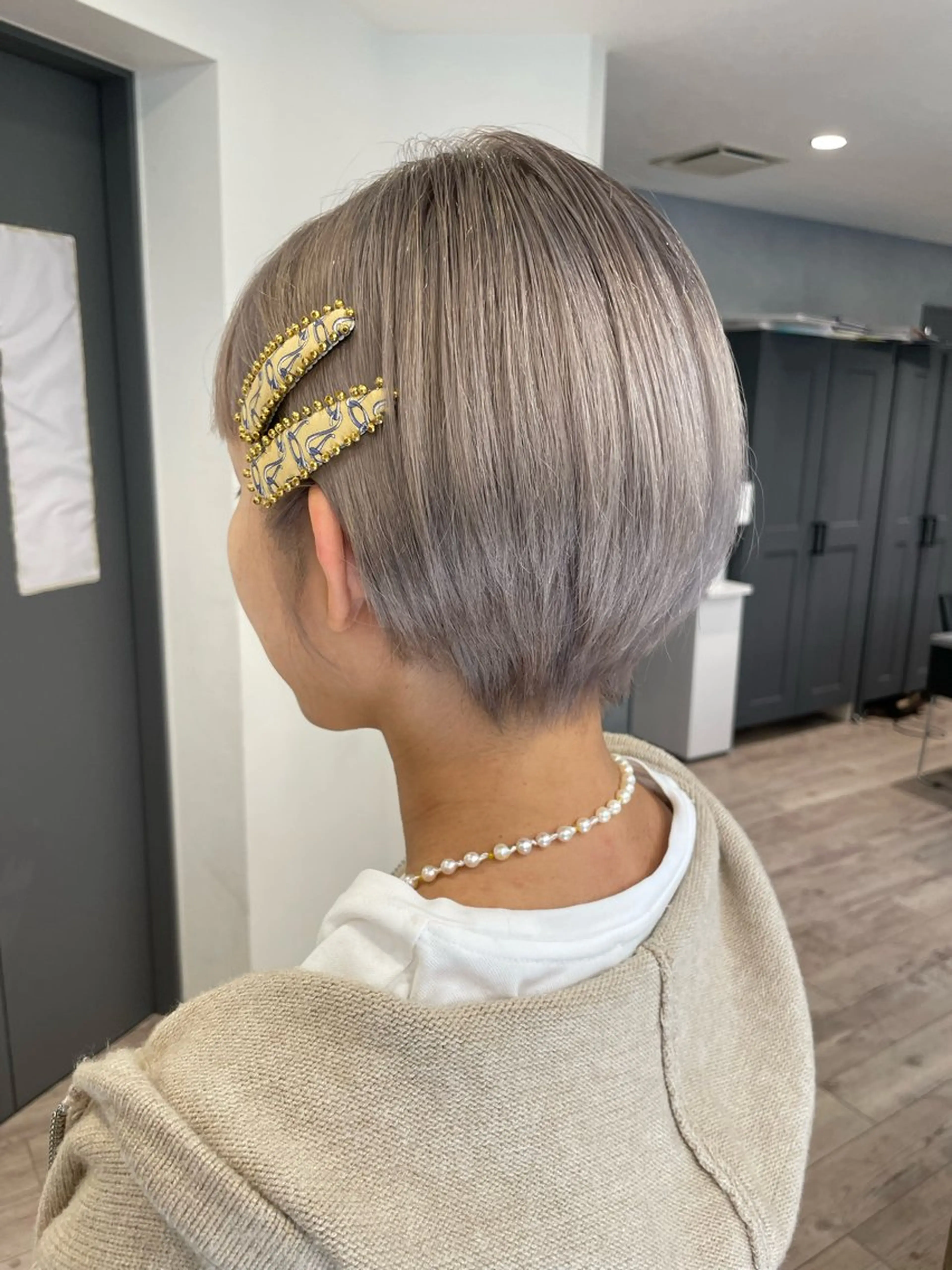 ショート くびれヘア ショートヘア ケアブリーチ🌟 ♢WATARU♢のヘアスタイル