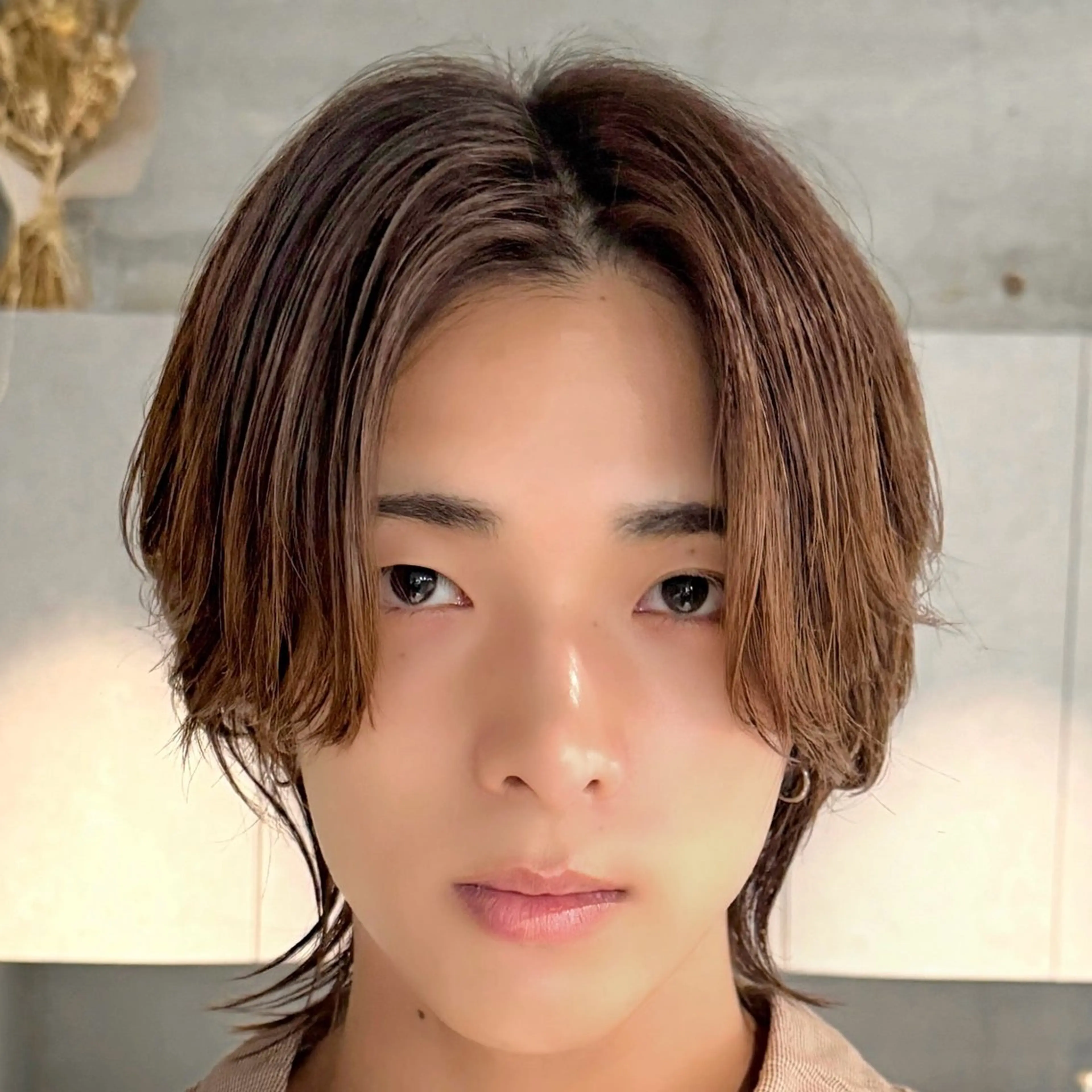 メンズ カット GO TODAY シェアサロン　原宿　Verno店所属・センターパート特化/ メンズカット/ヒロキのヘアスタイル