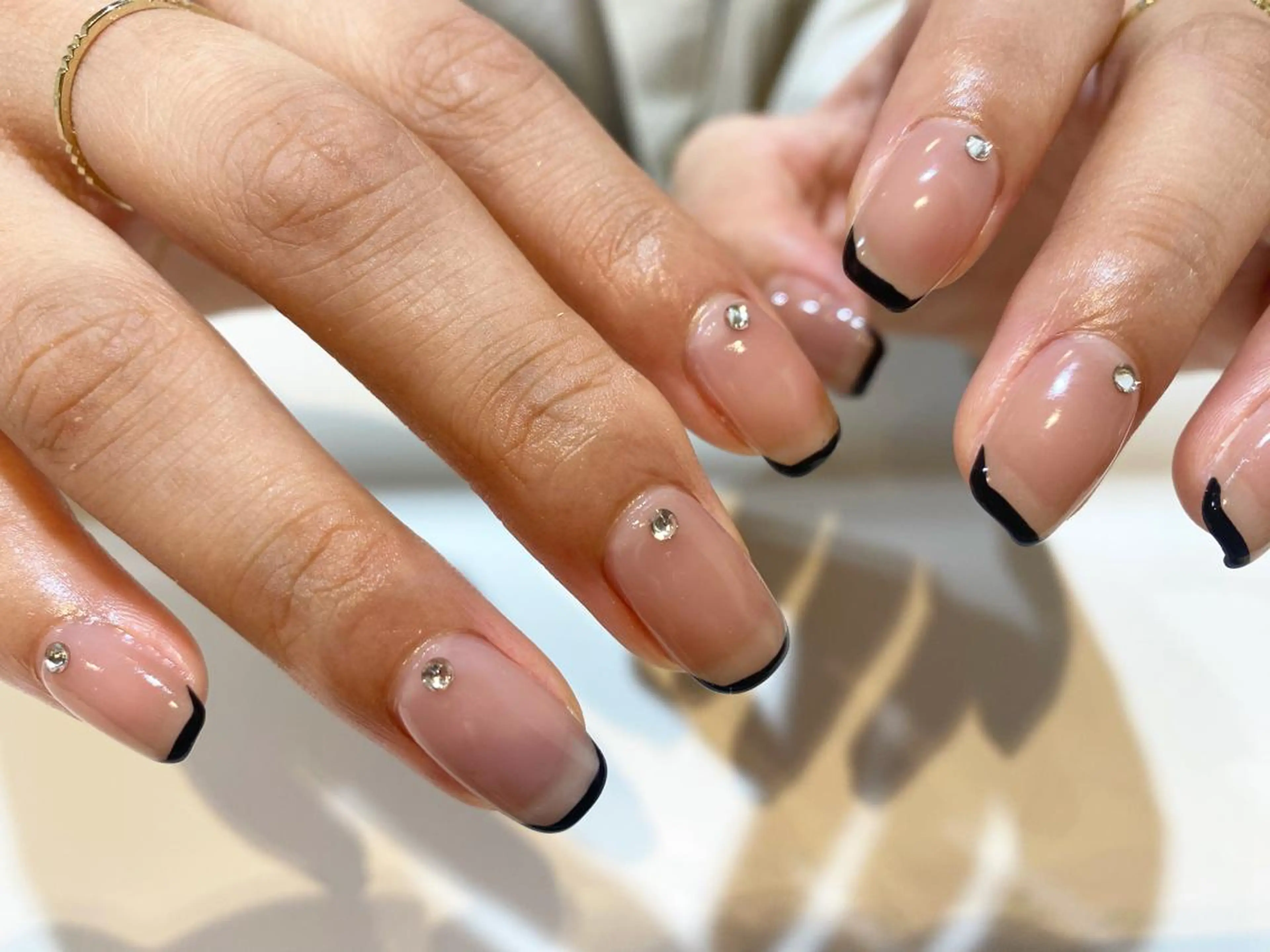 ネイル フレンチネイル ハンドネイル 表参道colore所属・表参道colore店 REICAのネイルデザイン