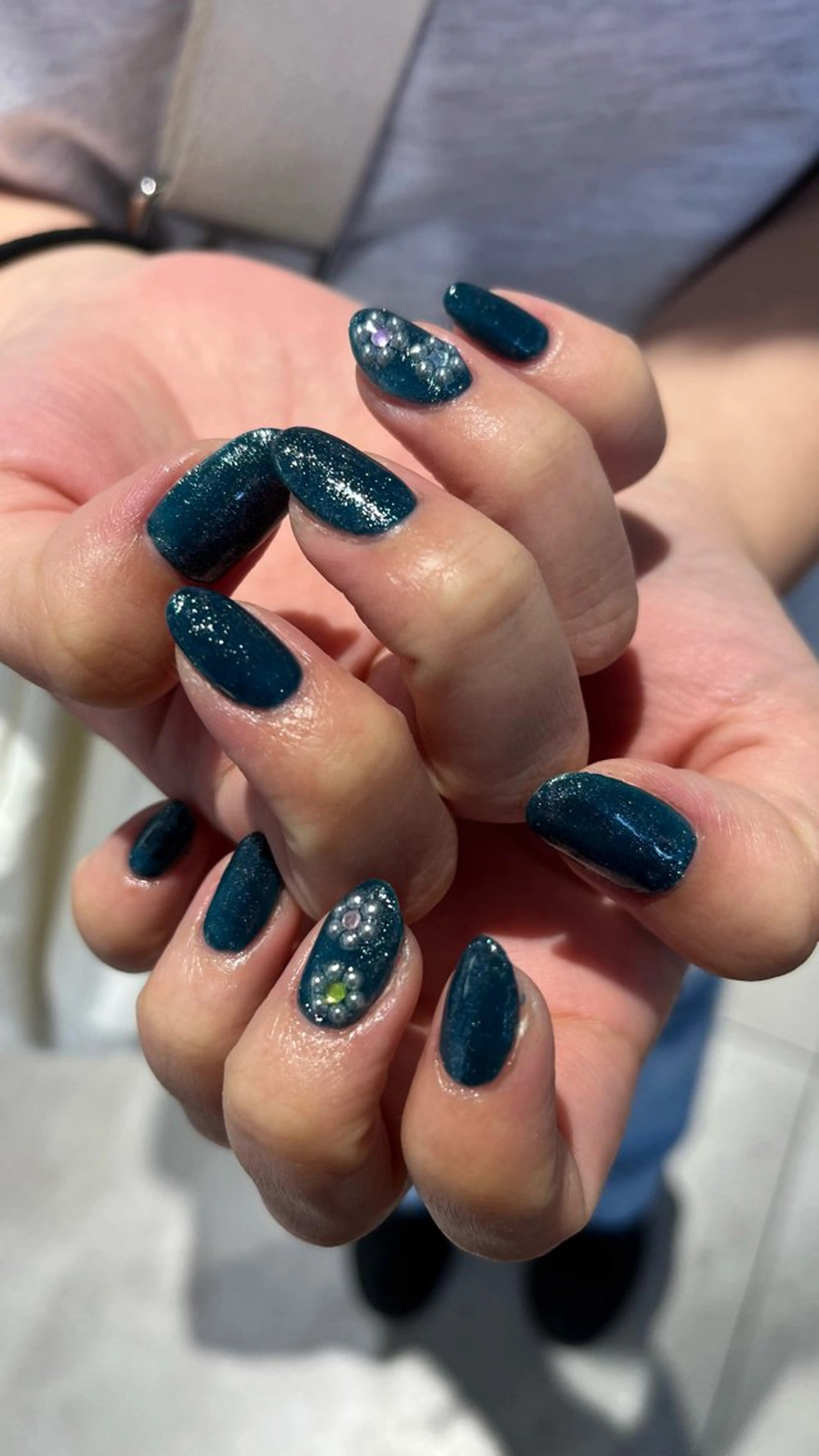 ネイル ハンドネイル メンズパーマ/ メッシュ📍ﾕﾘのヘアスタイル