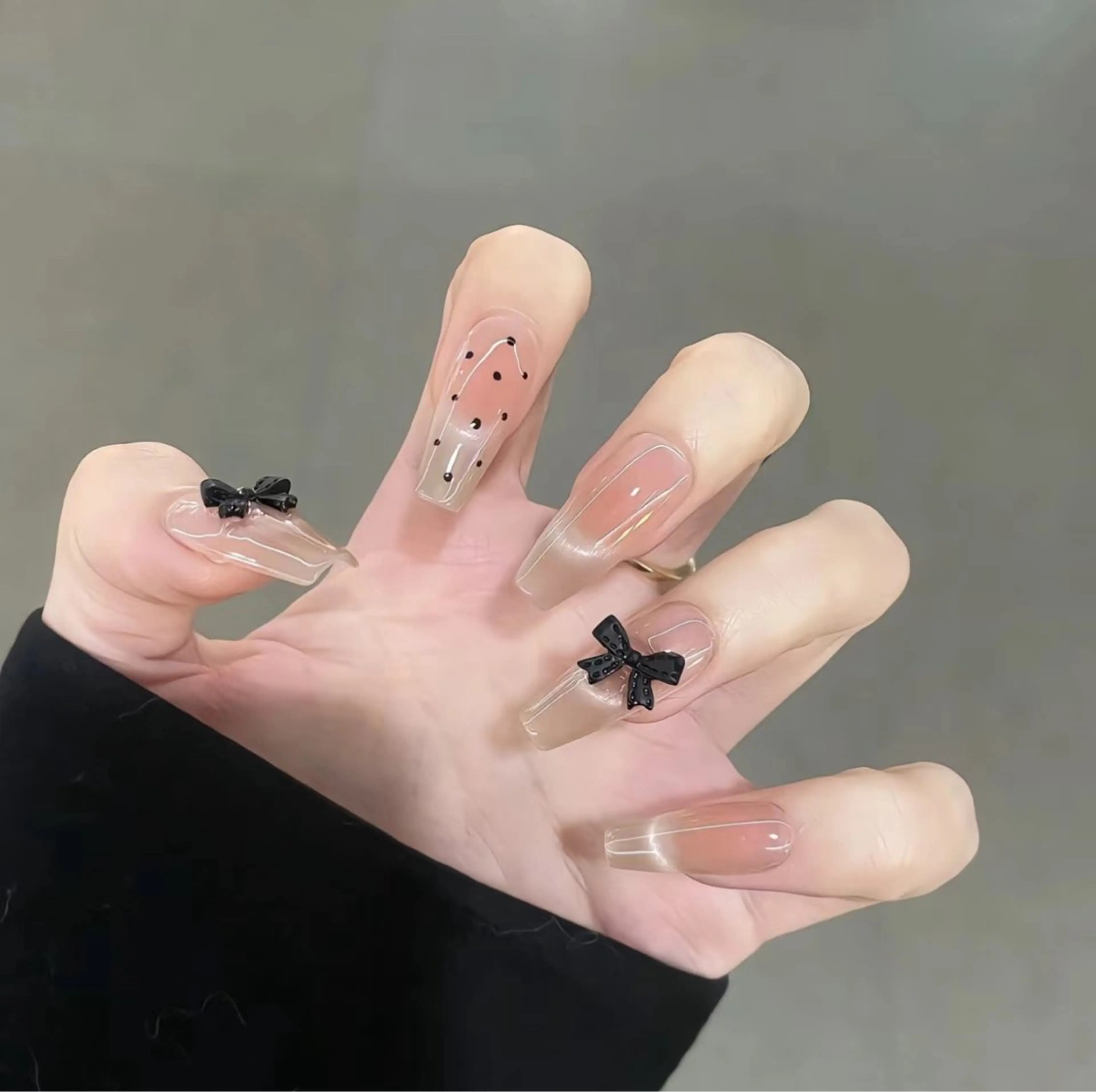 シンプルデザイン+チップ長さ出しの写真