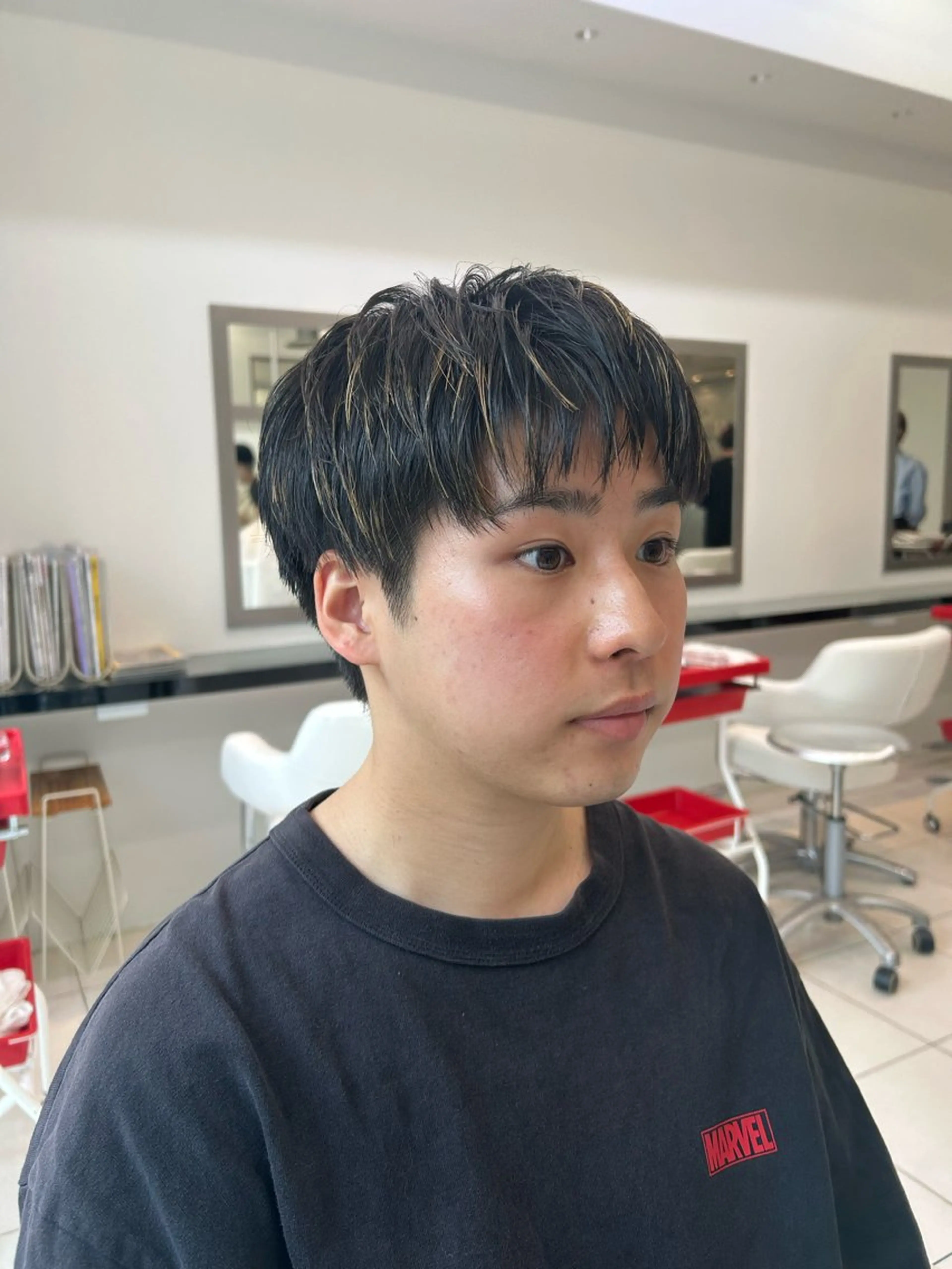 メンズ RENJISHI  KICHIJOJI所属・🌈🧡ヤマダ ヒロナ🌈🧡のヘアスタイル