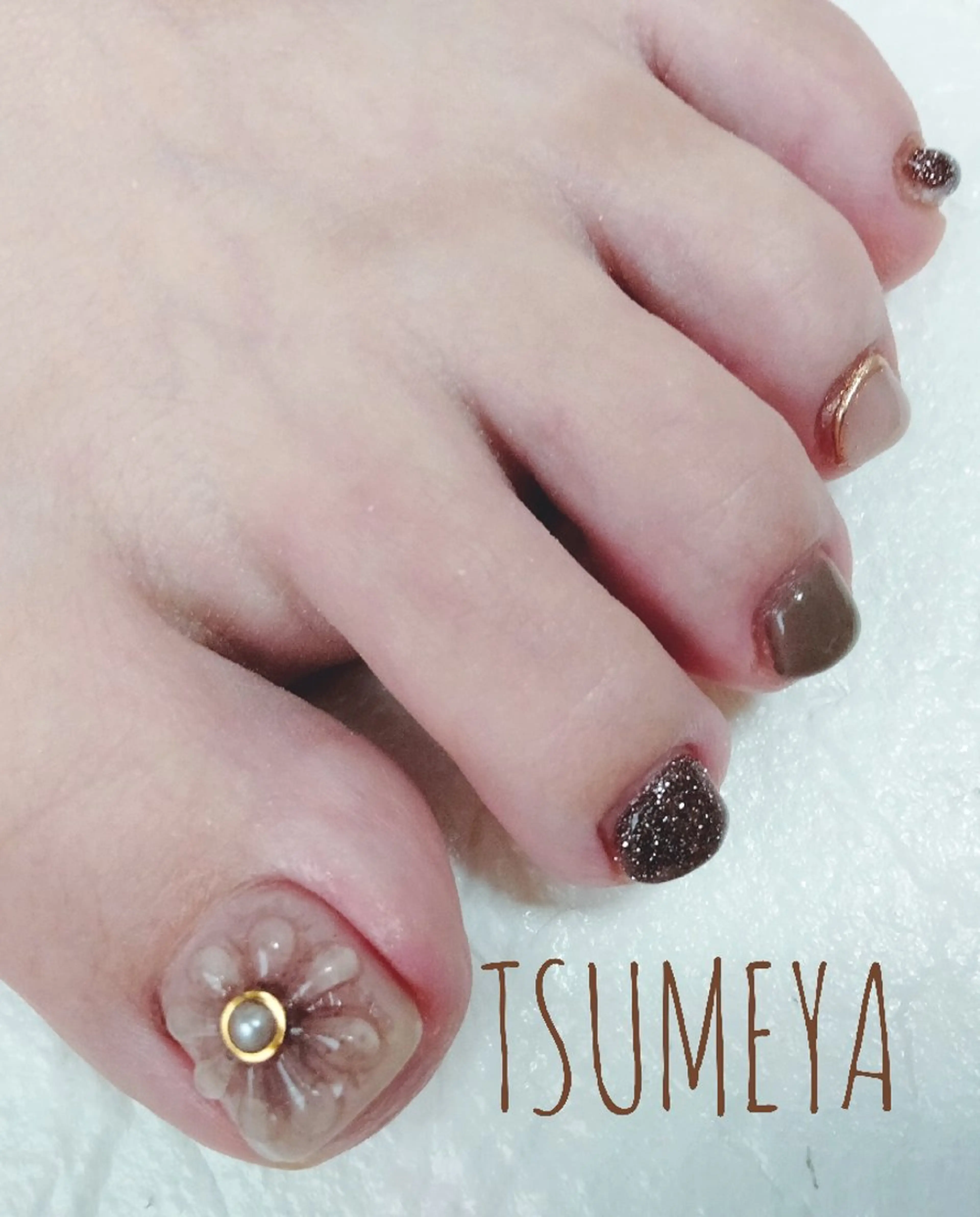 ネイル フットネイル _TSUMEYA _のネイルデザイン