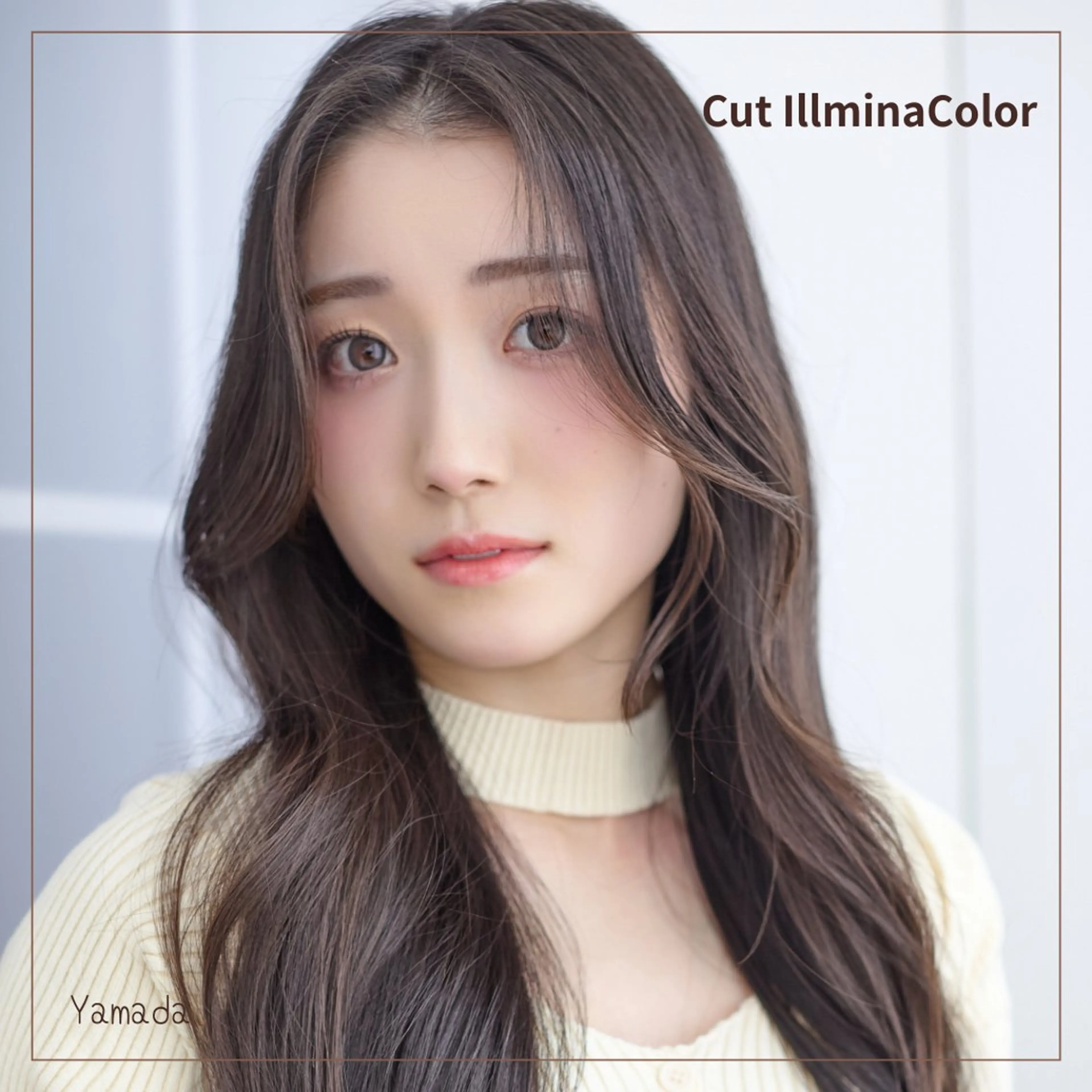 【🫧透明感たっぷり🫧カット＋イルミナカラー＋トリートメント🫧】の写真