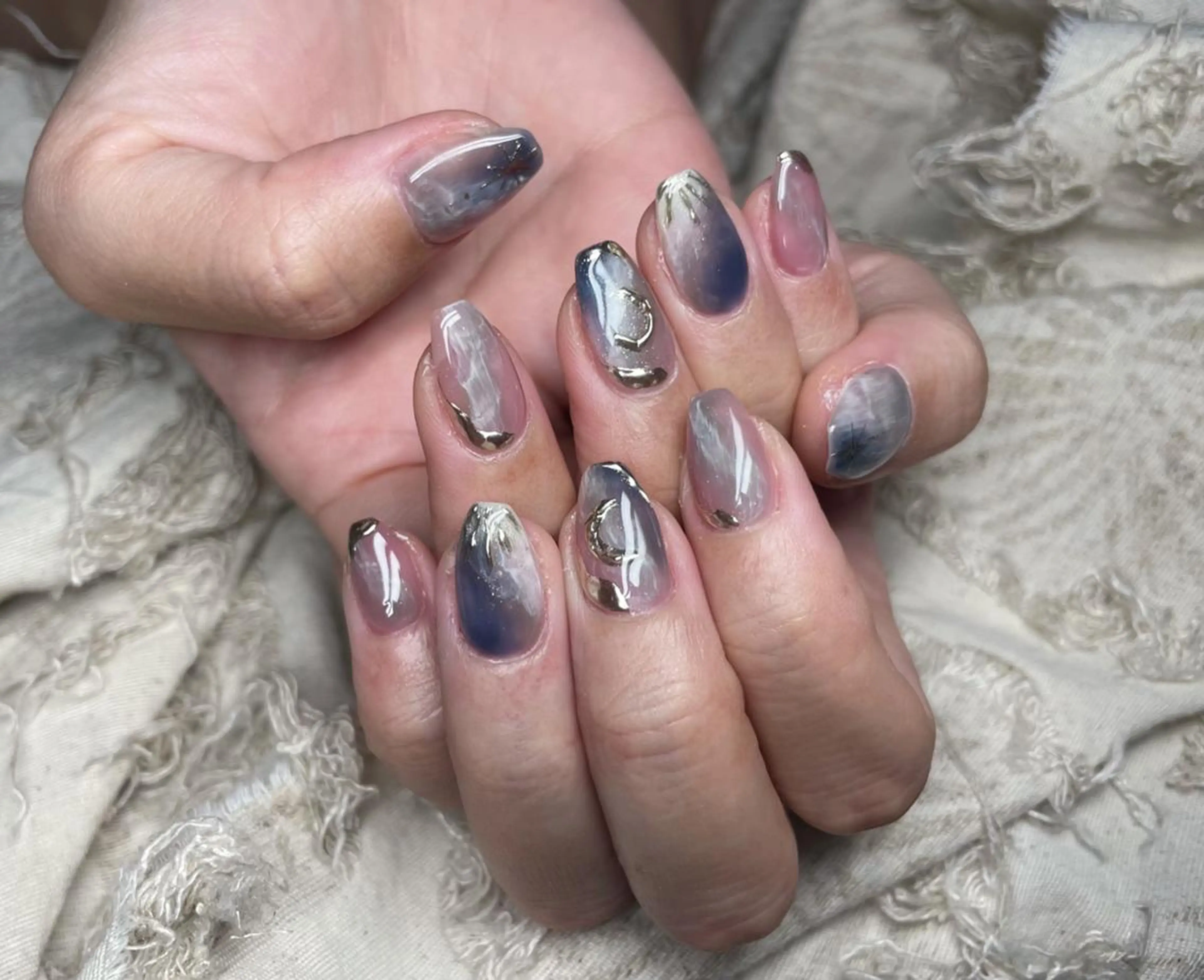 ネイル ハンドネイル MAKI💚💚💚 秋葉原.のネイルデザイン