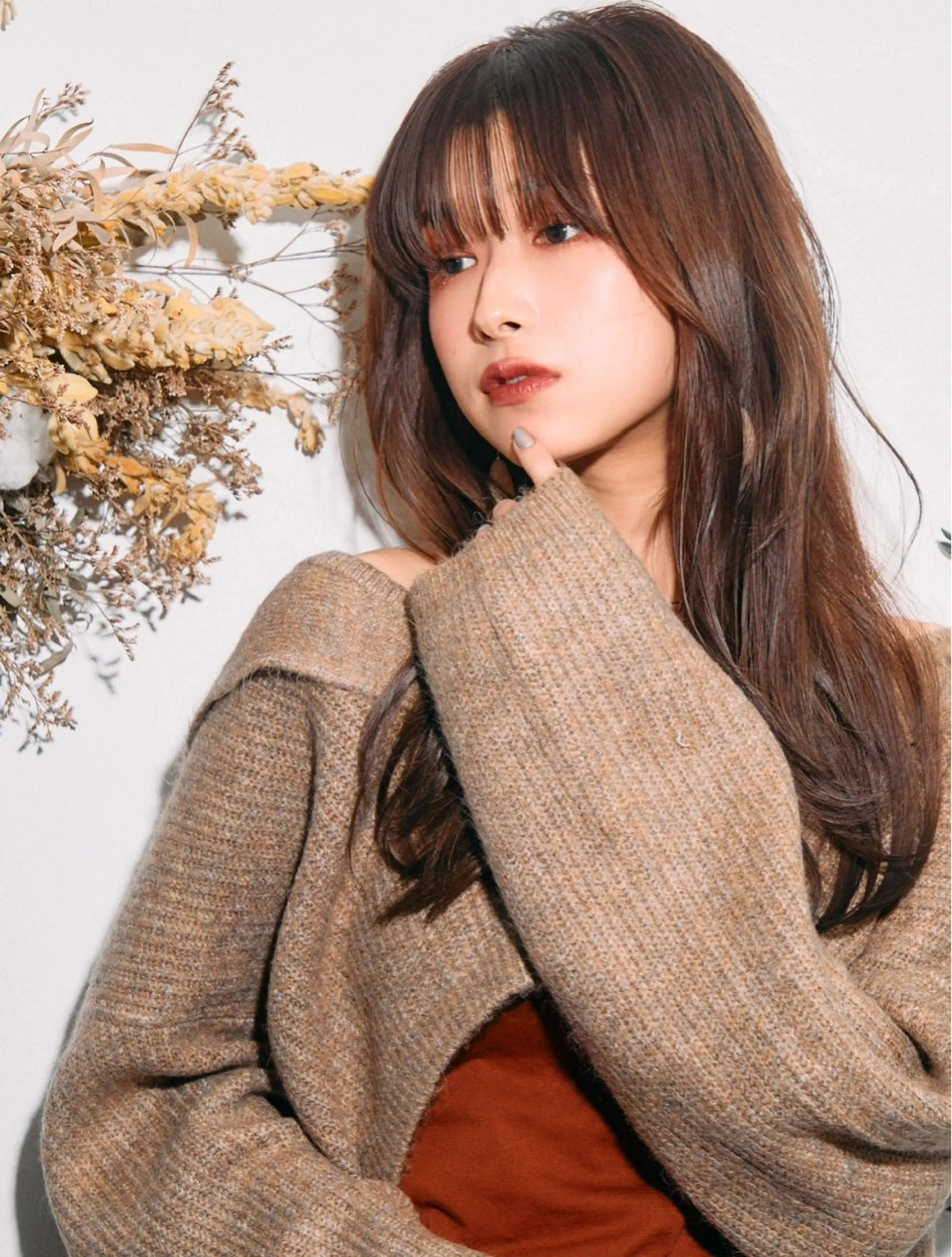 肌映えカラー🪞ᩚ+髪質改善水素ULTOWAトリートメント🌝⸝꙳プチスパ付きの写真