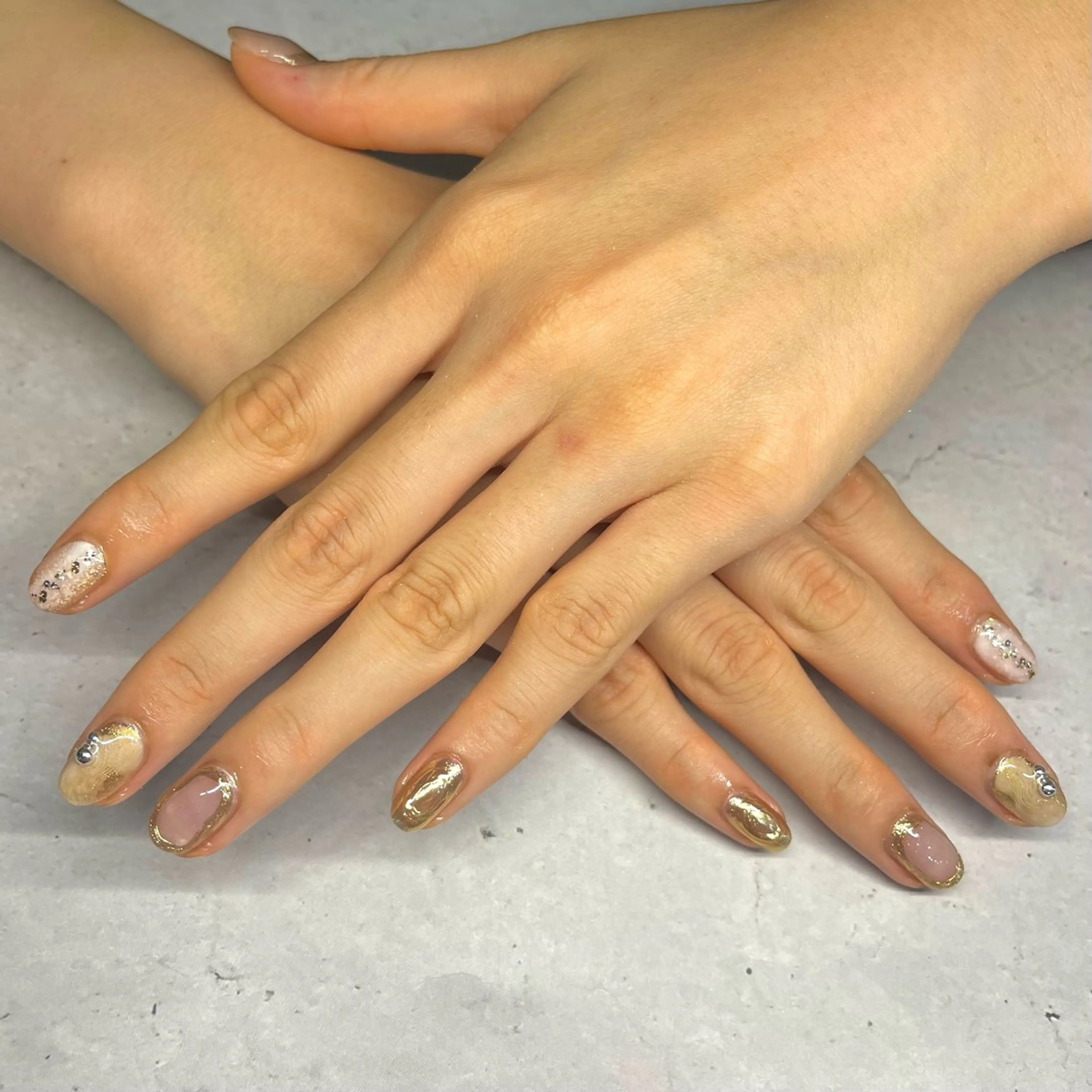 ネイル 石松 姫花のネイルデザイン