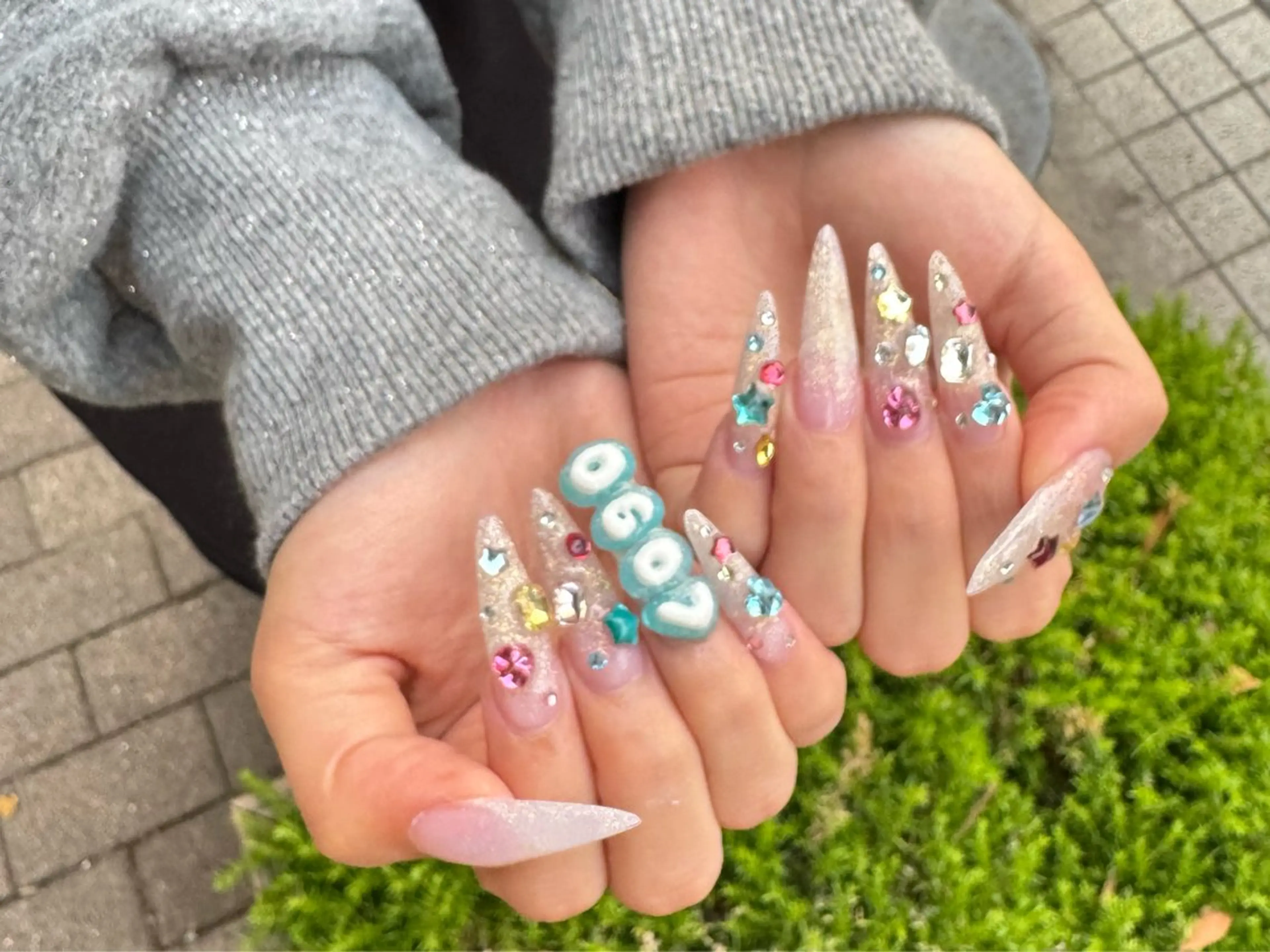 ネイル ジェルネイル スカルプネイル ハンドネイル Nail salon LUCAS,K 《ネイルサロンルーカス》千葉中央 スカルプ所属・LUCAS 千葉 AOI💅🏾💕のネイルデザイン