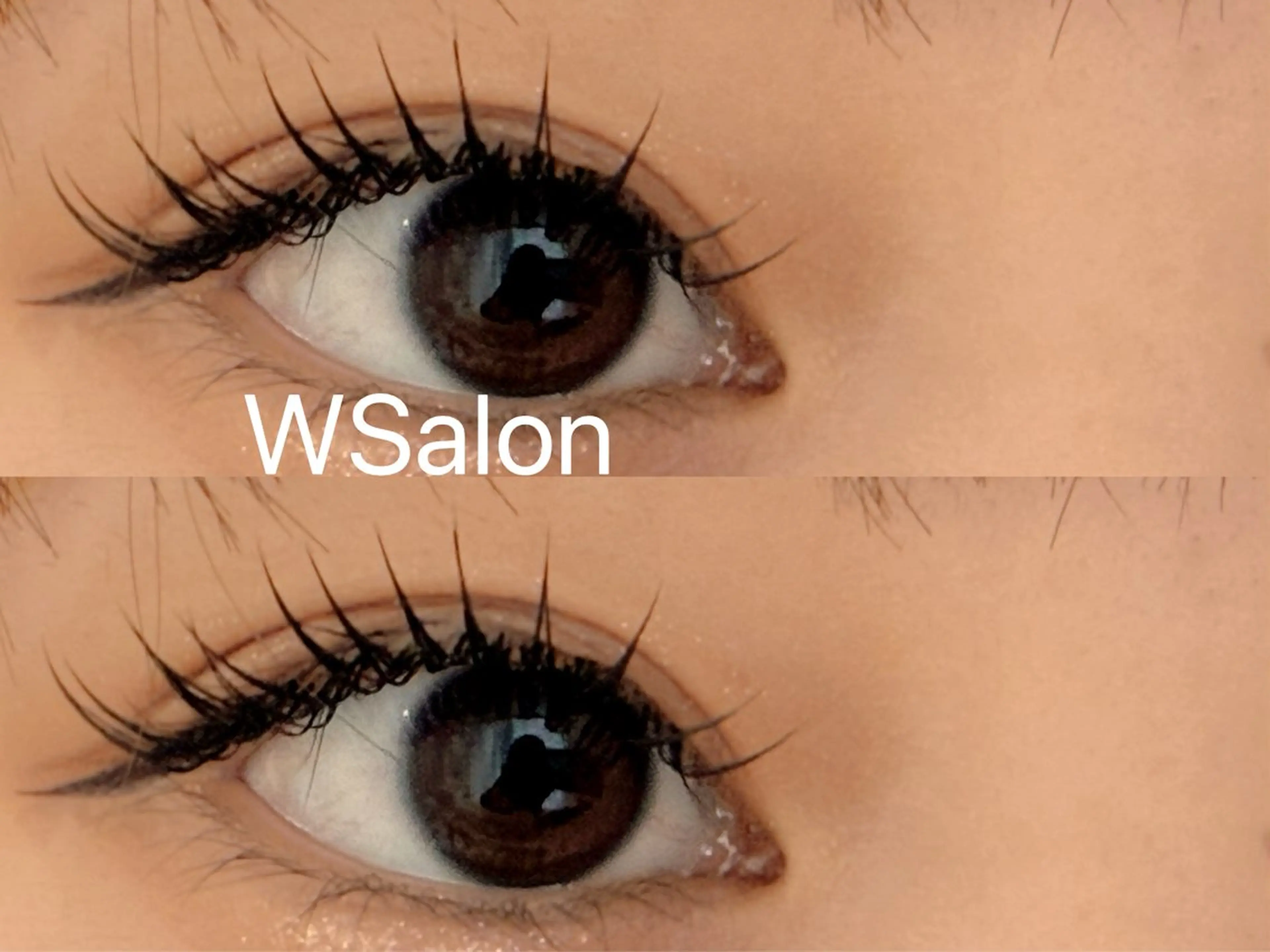 マツエク・マツパ フラットラッシュ Lカール W Salon アイラッシュのマツエク・マツパデザイン