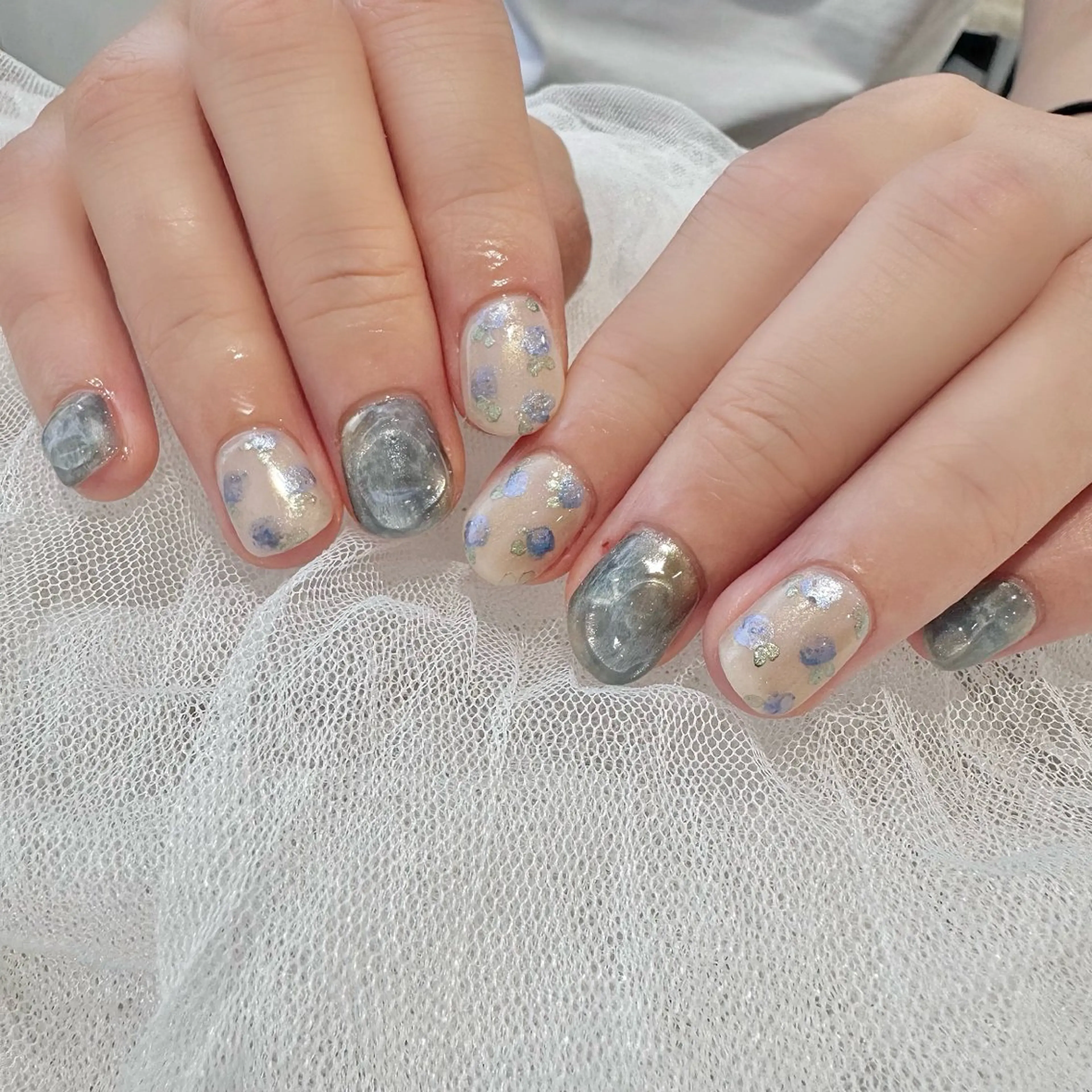 ネイル ハンドネイル 新井 ひなののネイルデザイン