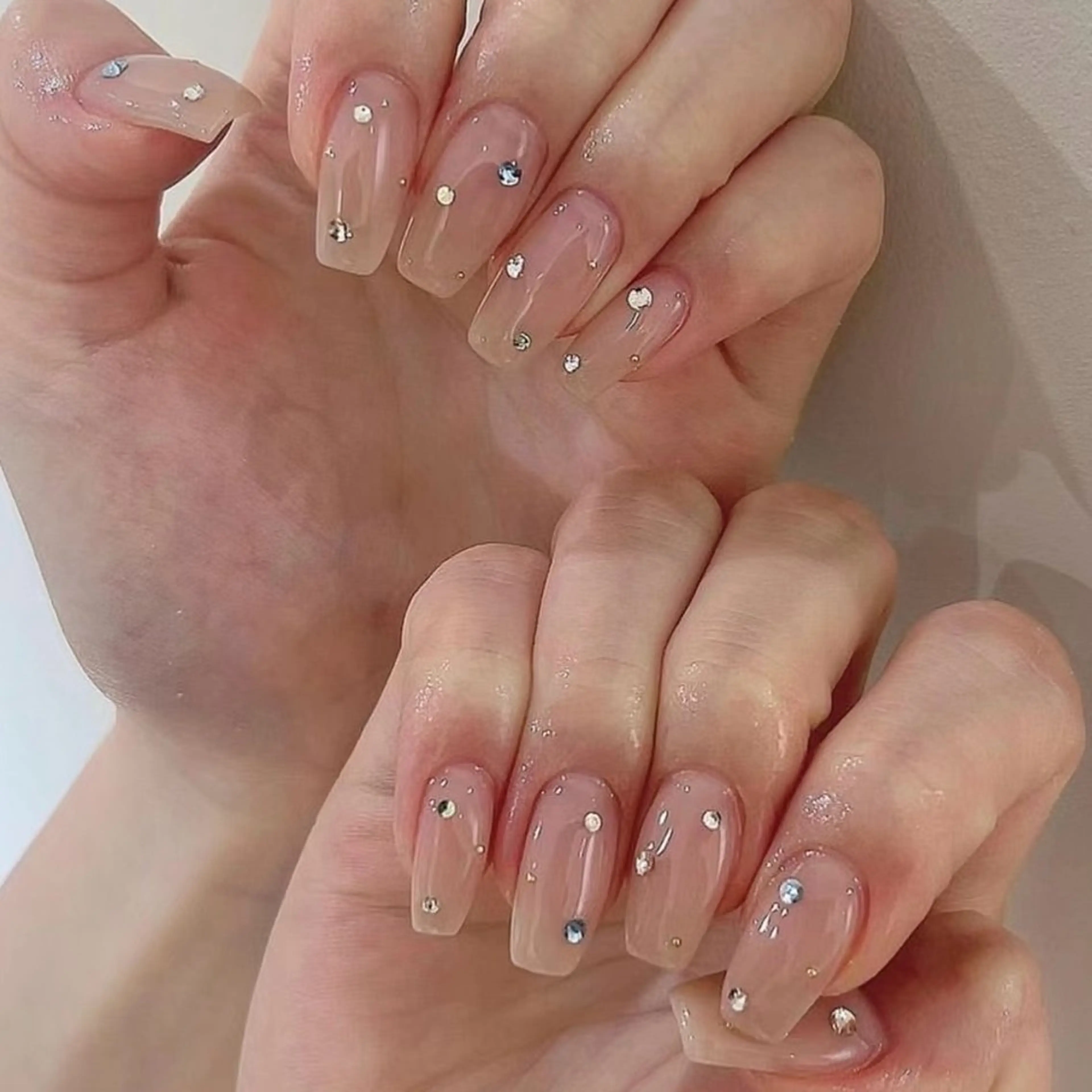 ネイル ハンドネイル By moonネイル 🌷ワンホン/韓国風のネイルデザイン