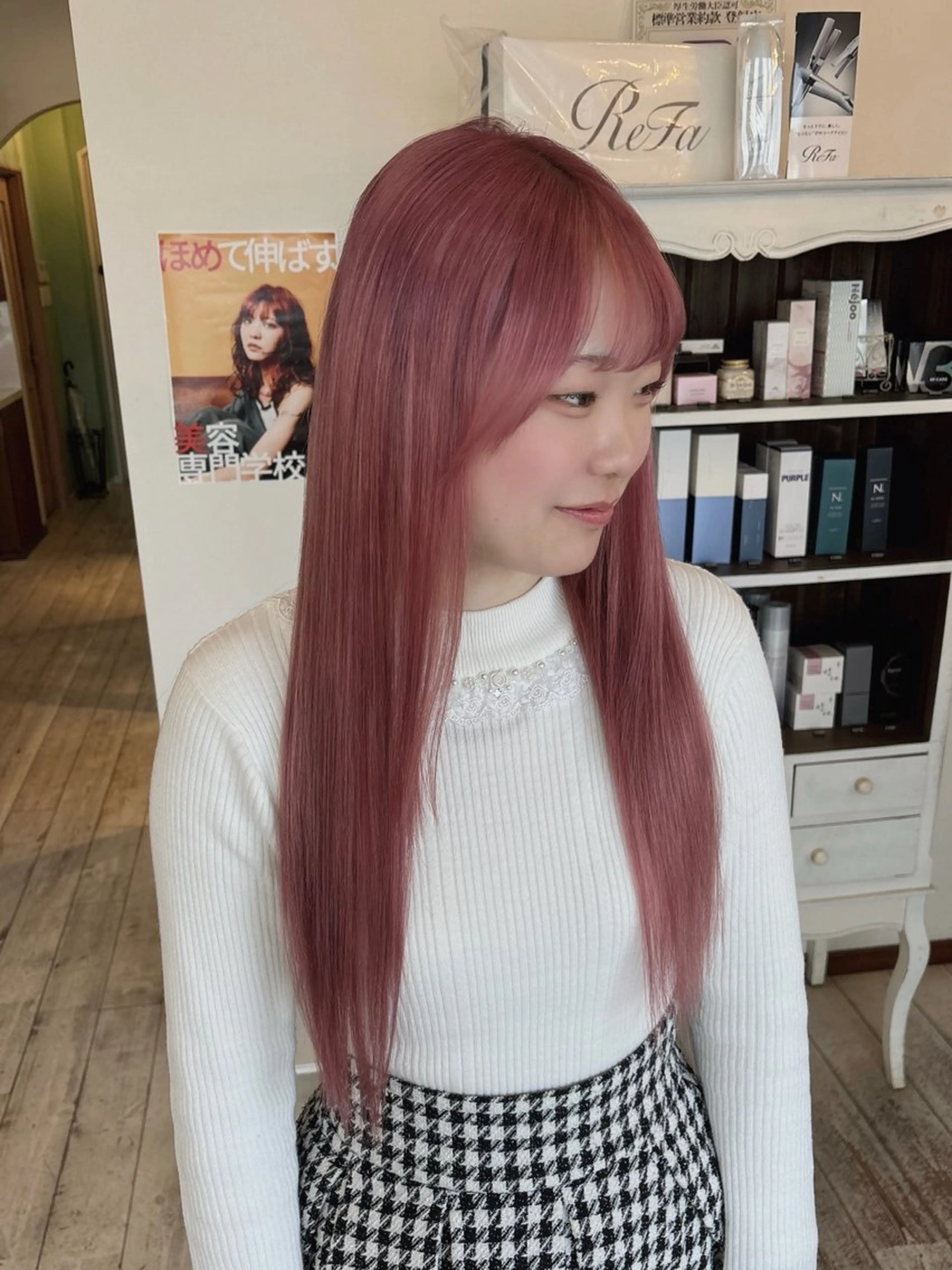 ロング カラー カット ヘアカラー set up / chinamiのヘアスタイル