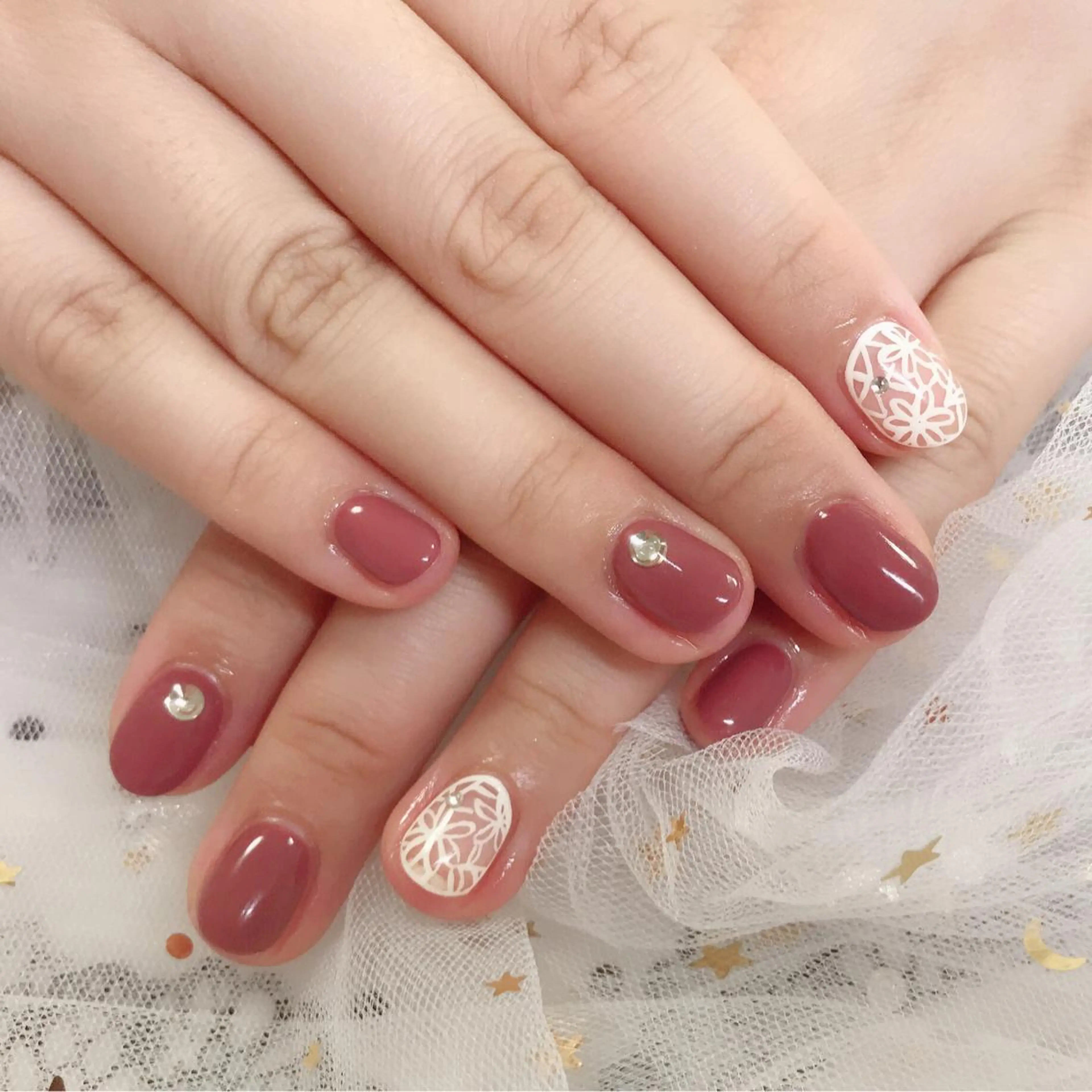 カラー ネイル Q Free nailsのネイルデザイン