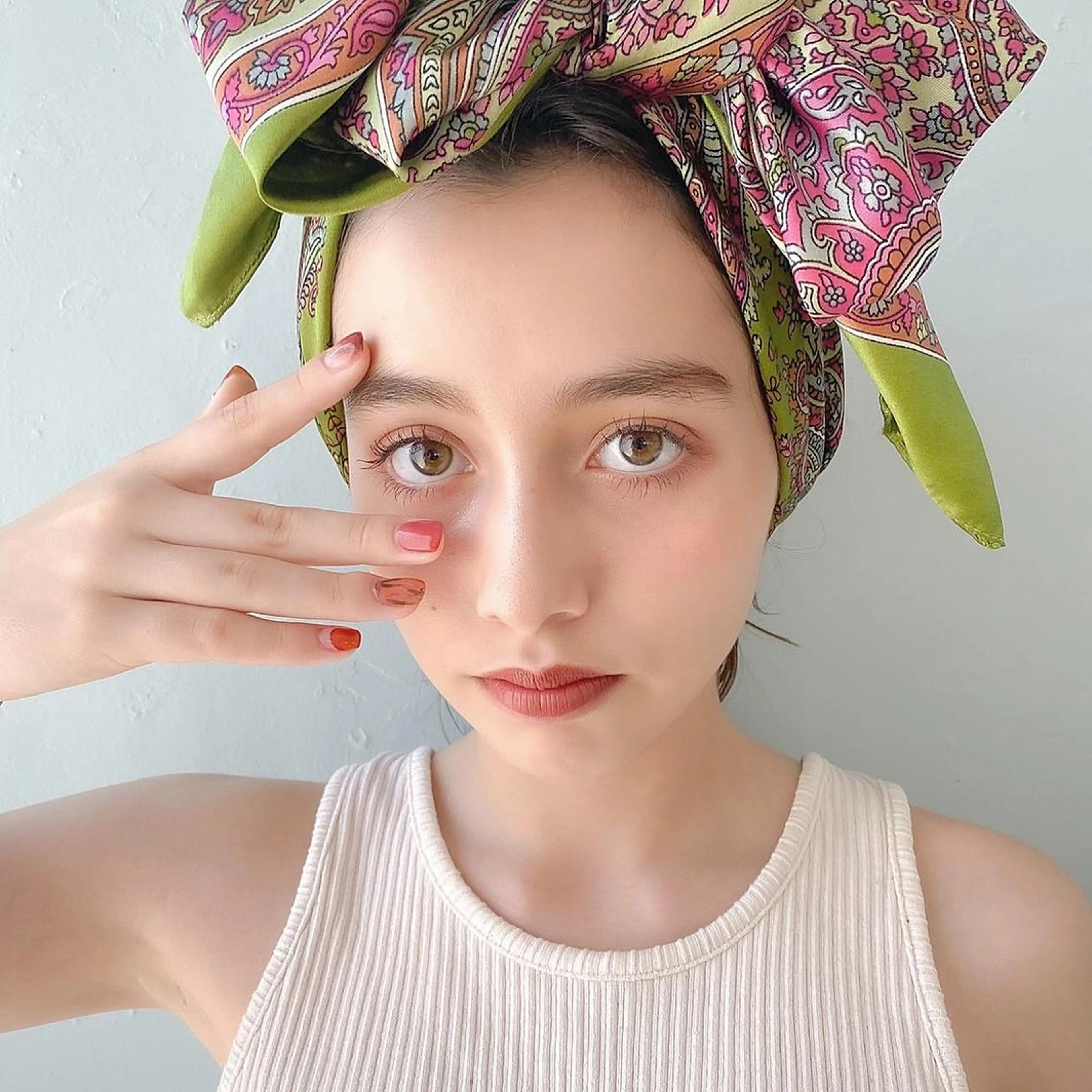 ネイル 𝕄𝕚𝕪𝕦🤍 自由が丘⌇パラジェルのネイルデザイン