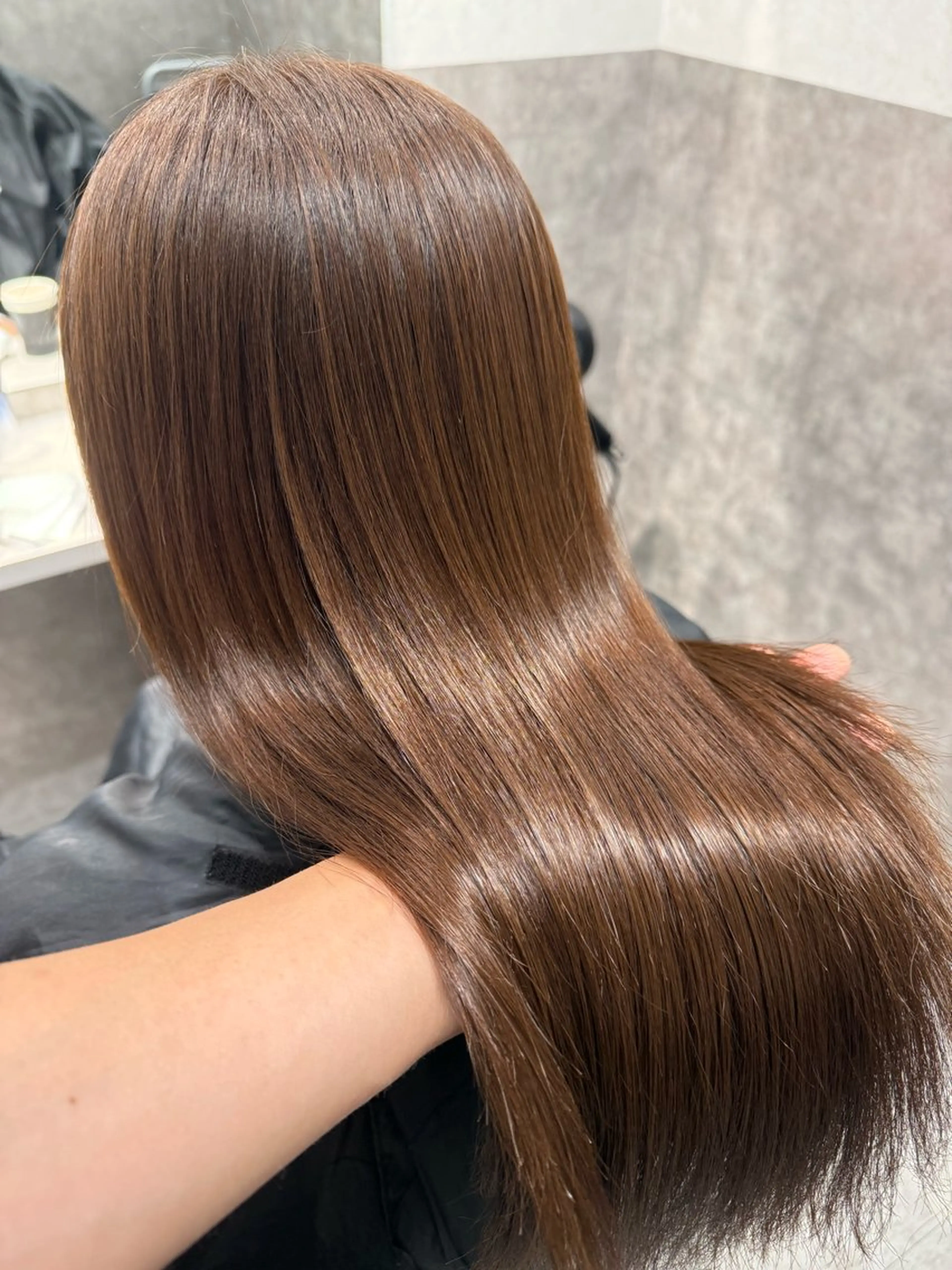 ロング カット ヘアカラー トリートメント SALOWIN並木所属・韓国ヘア🇰🇷 有田裕也のヘアスタイル