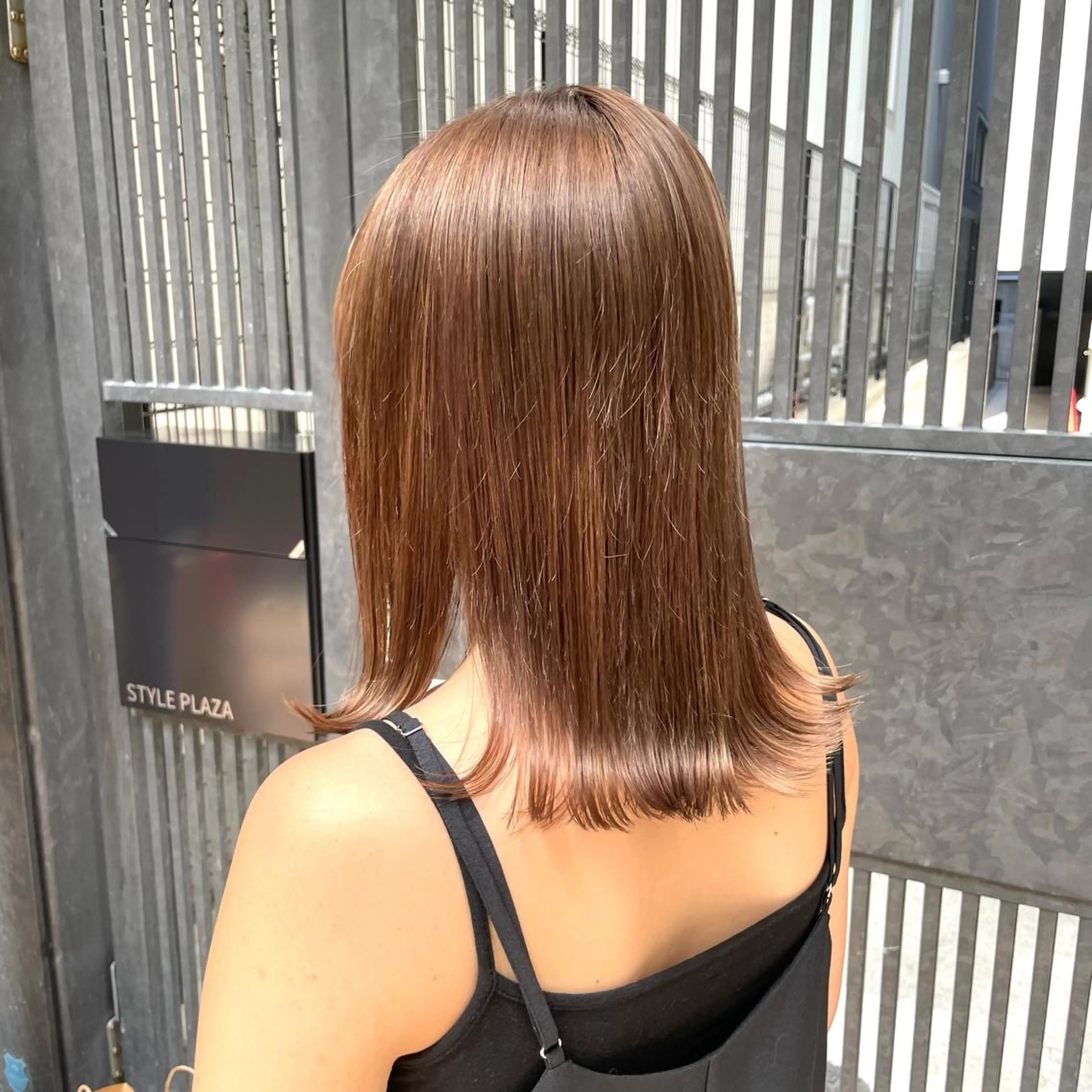 ミディアム カラー 縮毛矯正/髪質改善/ 石橋代智のヘアスタイル