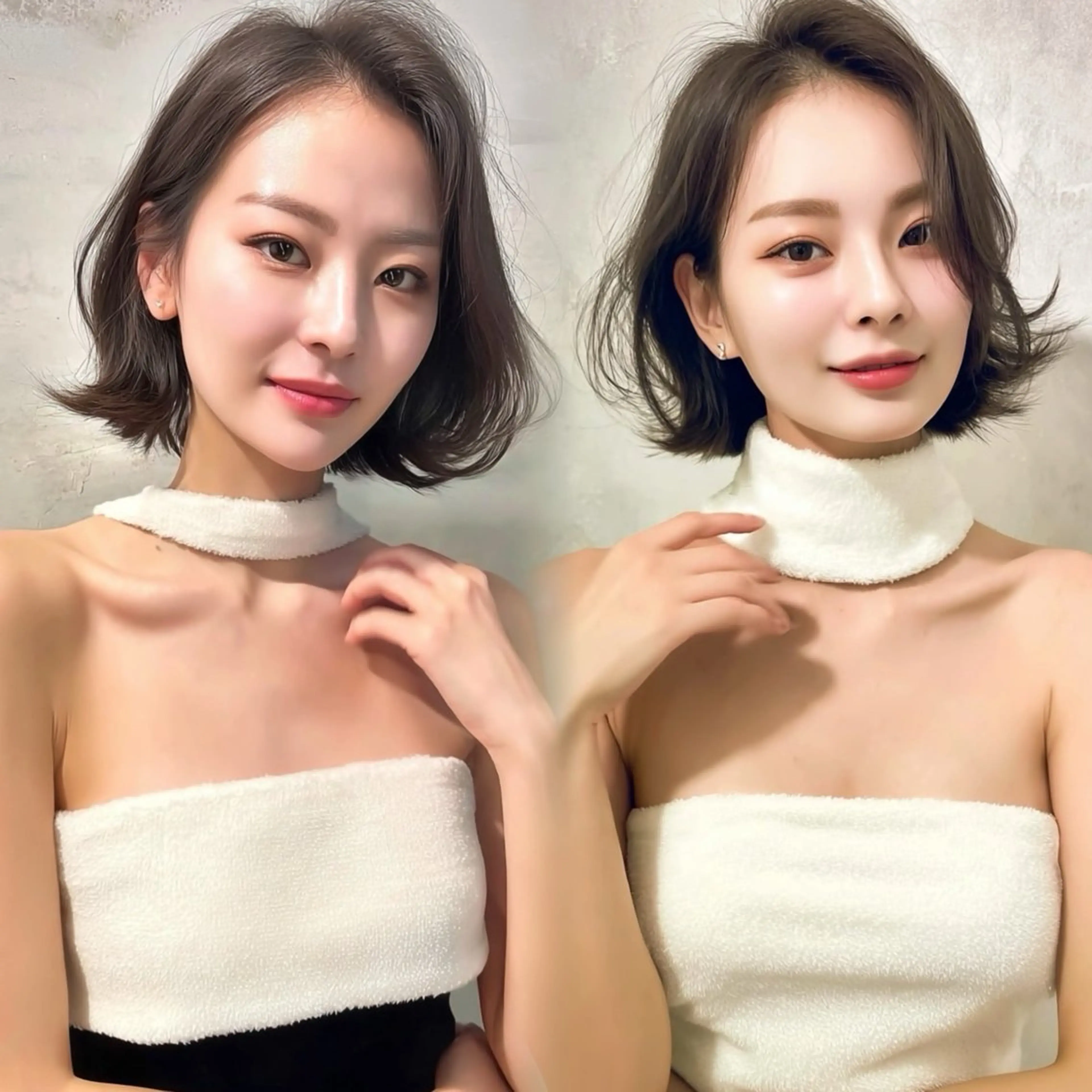 ショート レイヤーカット 顔周り指名NO.1 🤍似合わせ／Maoのヘアスタイル