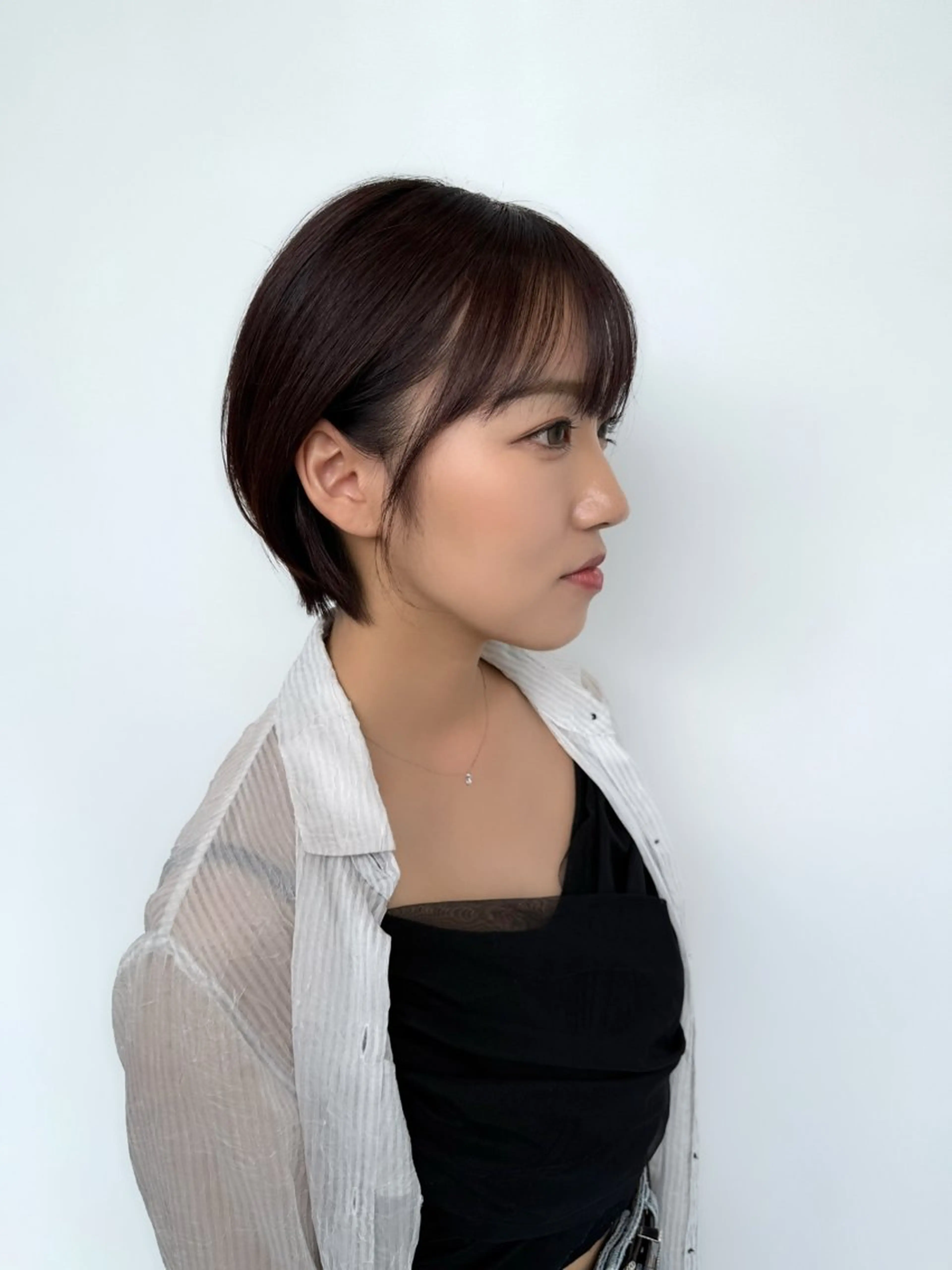 骨格補正カット+透明感カラー+質感再生トリートメントの写真