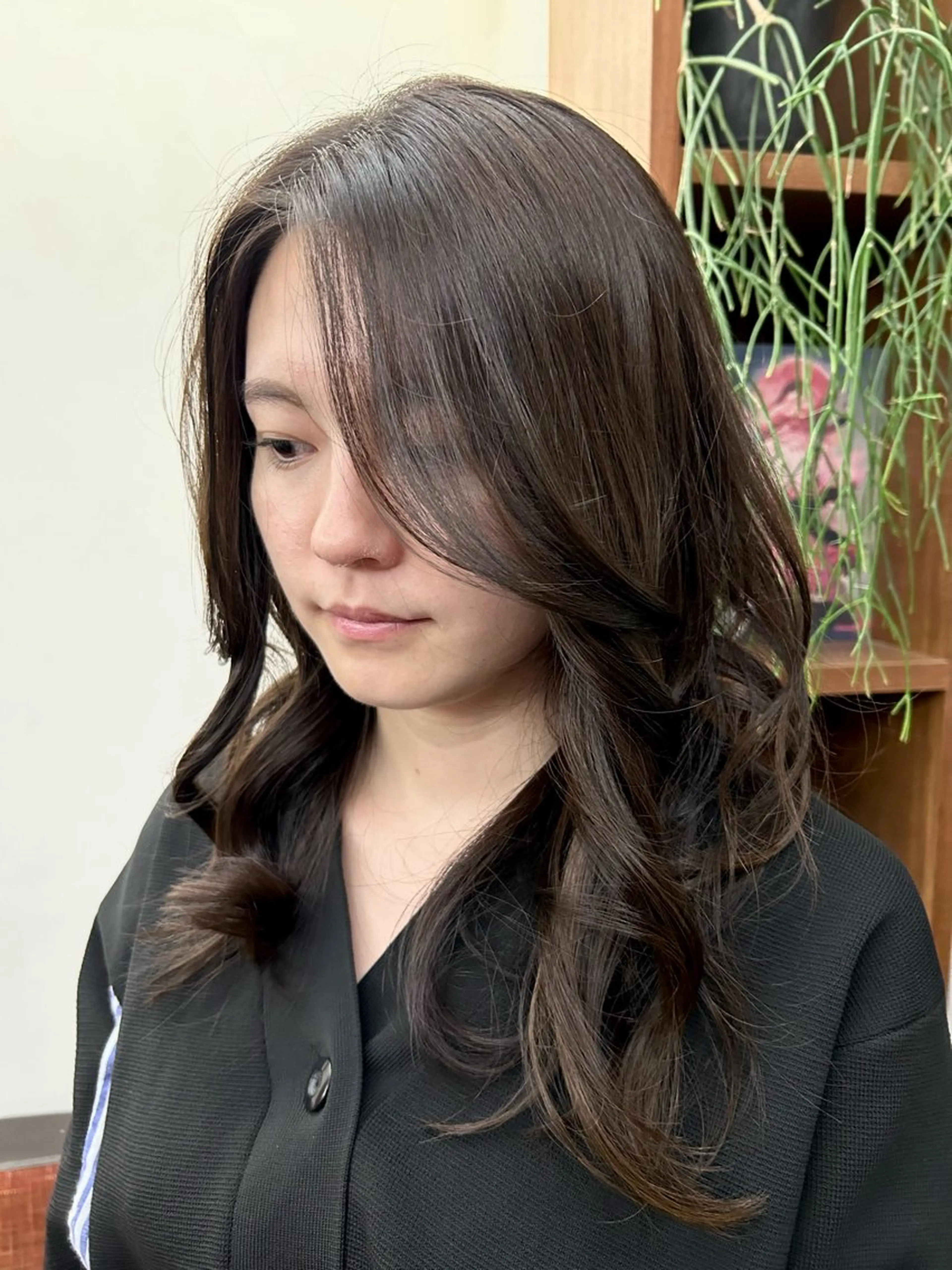 ロング カラー ヘアカラー トリートメント 💎透明感カラー💎 bAteAu あまねのヘアスタイル