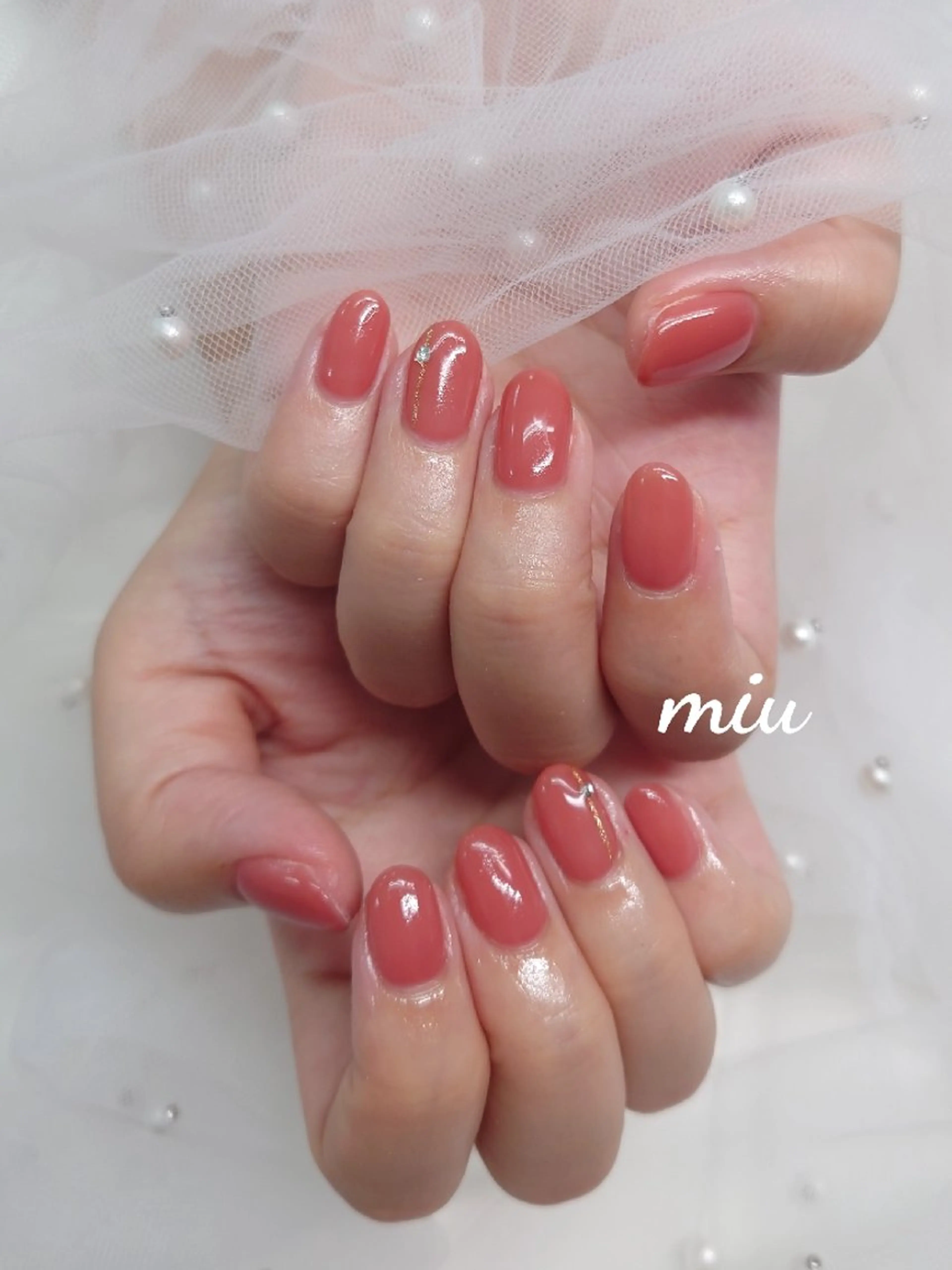 【ハンド/🙅オフなし🙅】ワンカラー/マグネット/ラメグラデーション🌈パラジェル変更可/土日祝+￥550🌈の写真