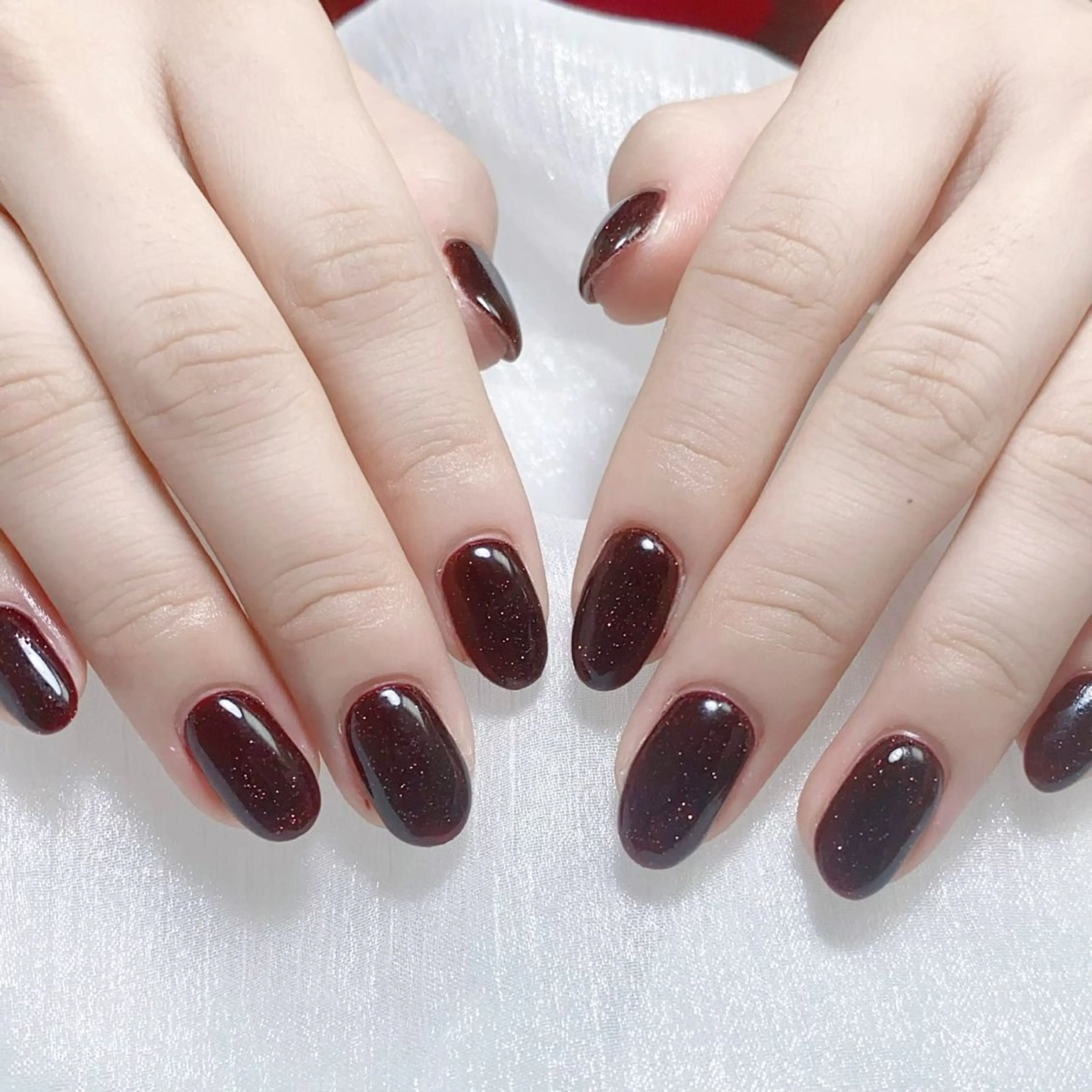 メンズ ネイル ワンカラーネイル ハンドネイル Nail salon 木にいるのネイルデザイン