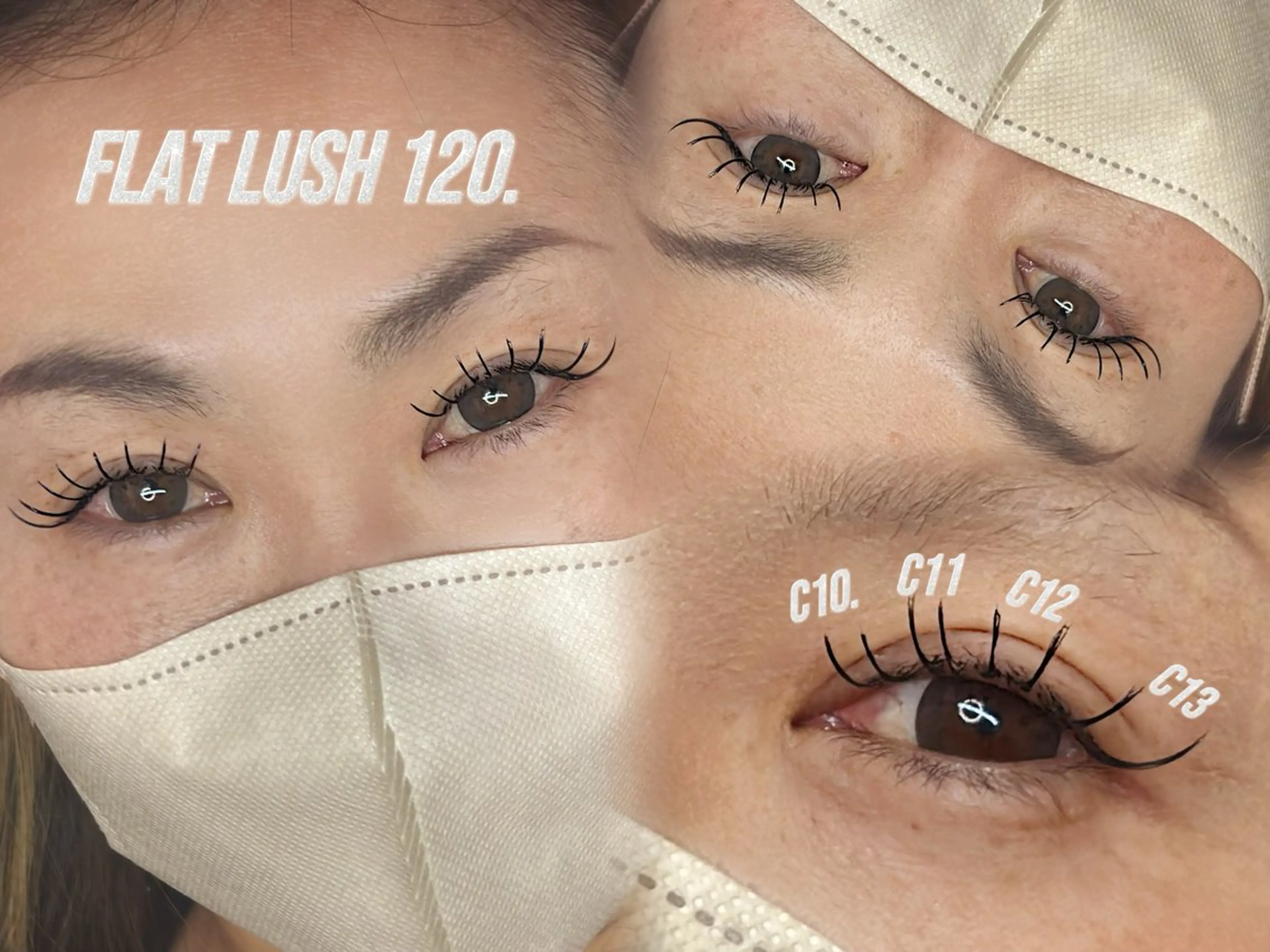 マツエク・マツパ ECLART Yumekaのマツエク・マツパデザイン