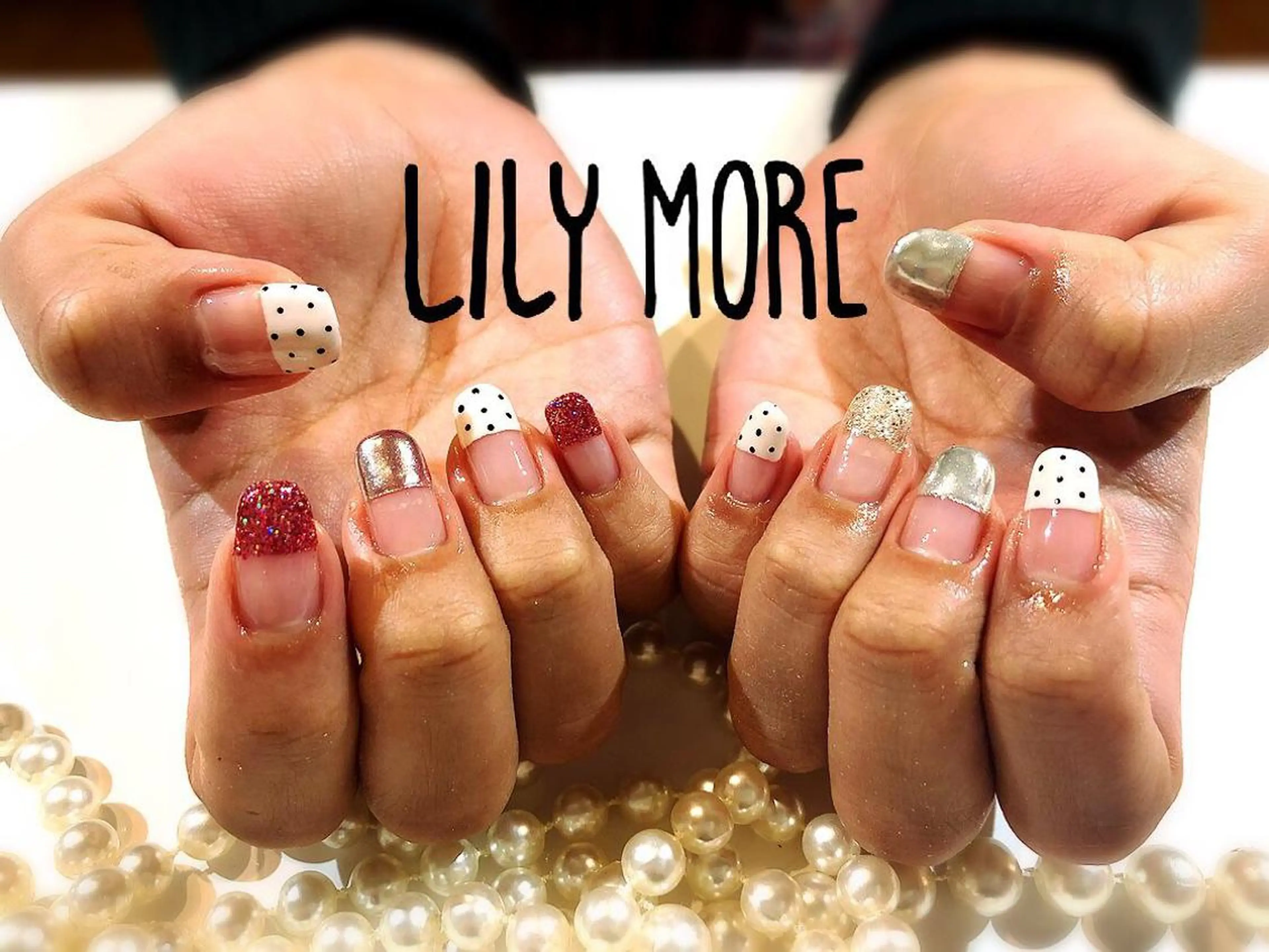 ネイル フレンチネイル Lily closetのネイルデザイン