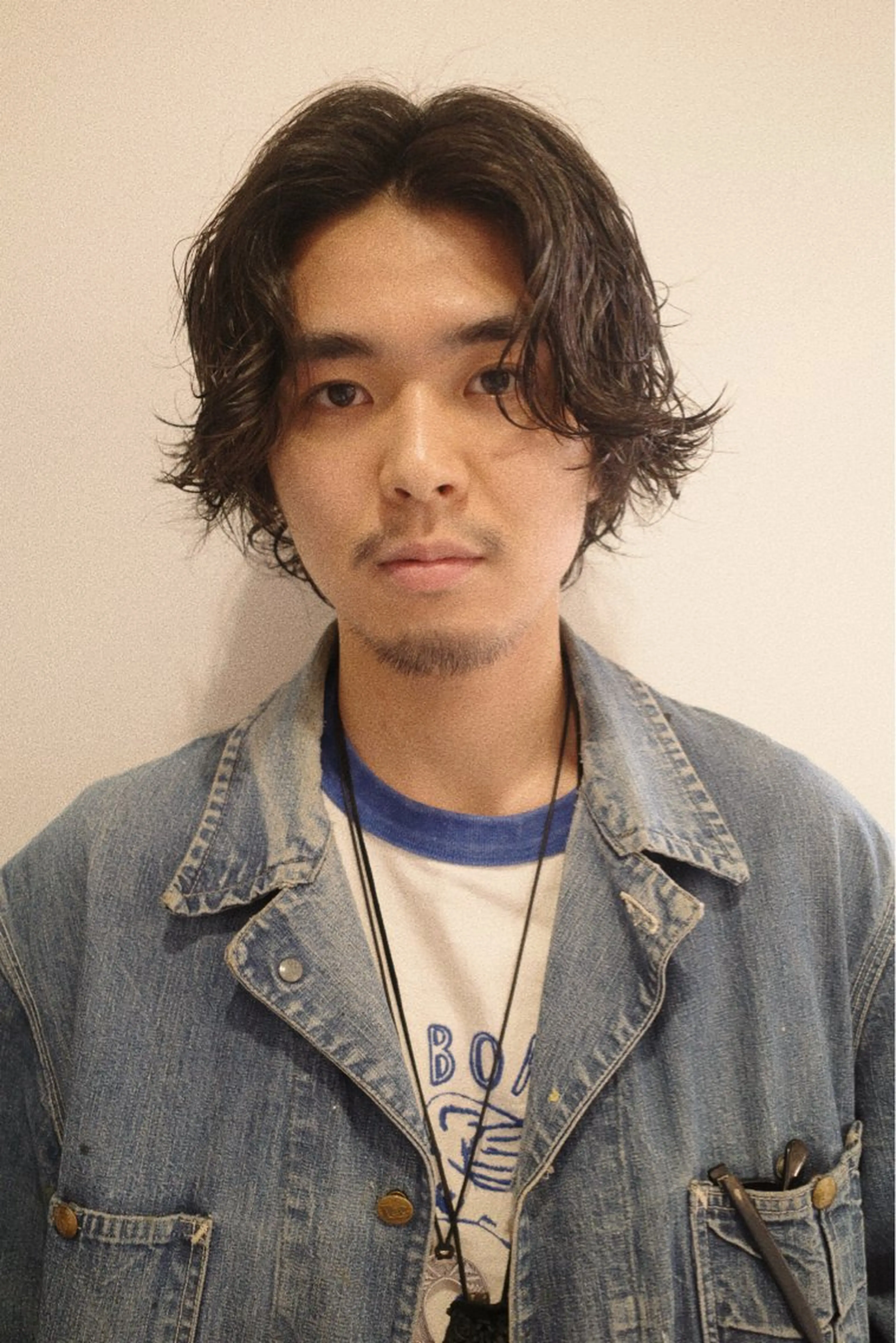 メンズ センターパート マッシュ メンズパーマ メンズショート スパイキーショート カット パーマ 🔥ショート特化 masaki🔥のヘアスタイル