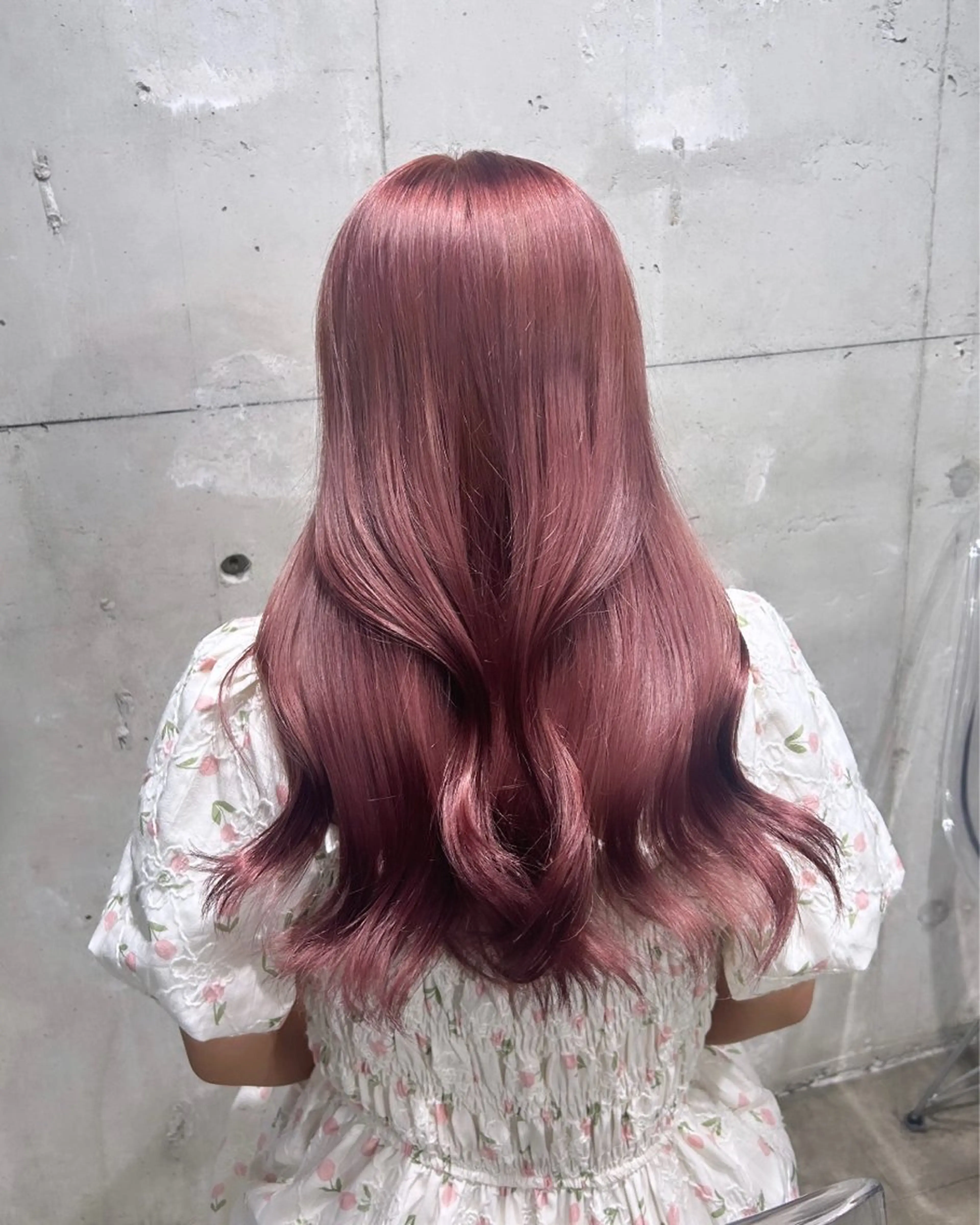 ロング IS所属・横浜美容室/透明感 カラー/レイヤーのヘアスタイル